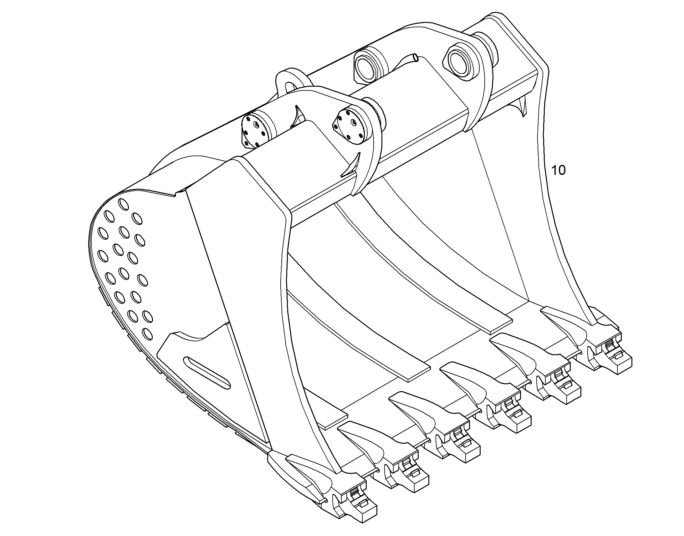 ЛОПАТА ОБРАТНАЯ HD 10086106 LIEBHERR