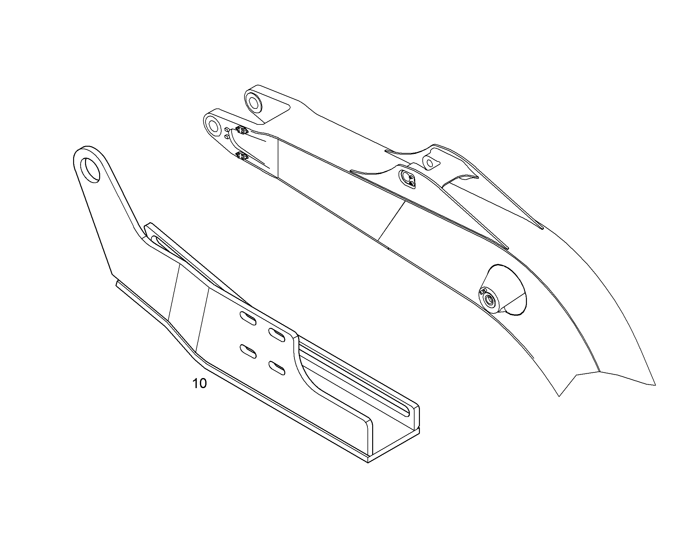 ОТКЛЮЧЕНИЕ ЦИЛИНДРА РУКОЯТИ F.Monoblock 10087585 LIEBHERR