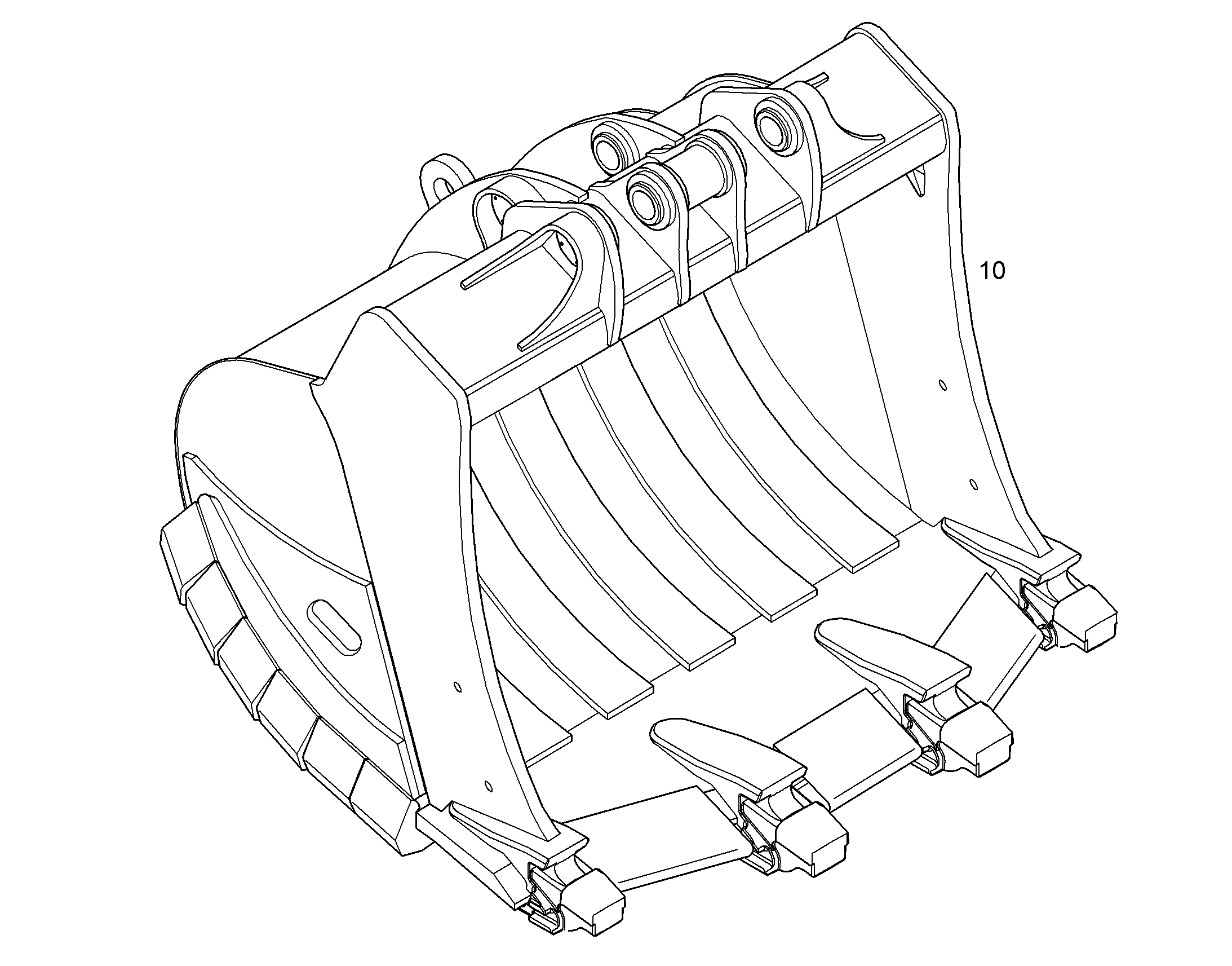 ЛОПАТА ОБРАТНАЯ HDV 10089091 LIEBHERR