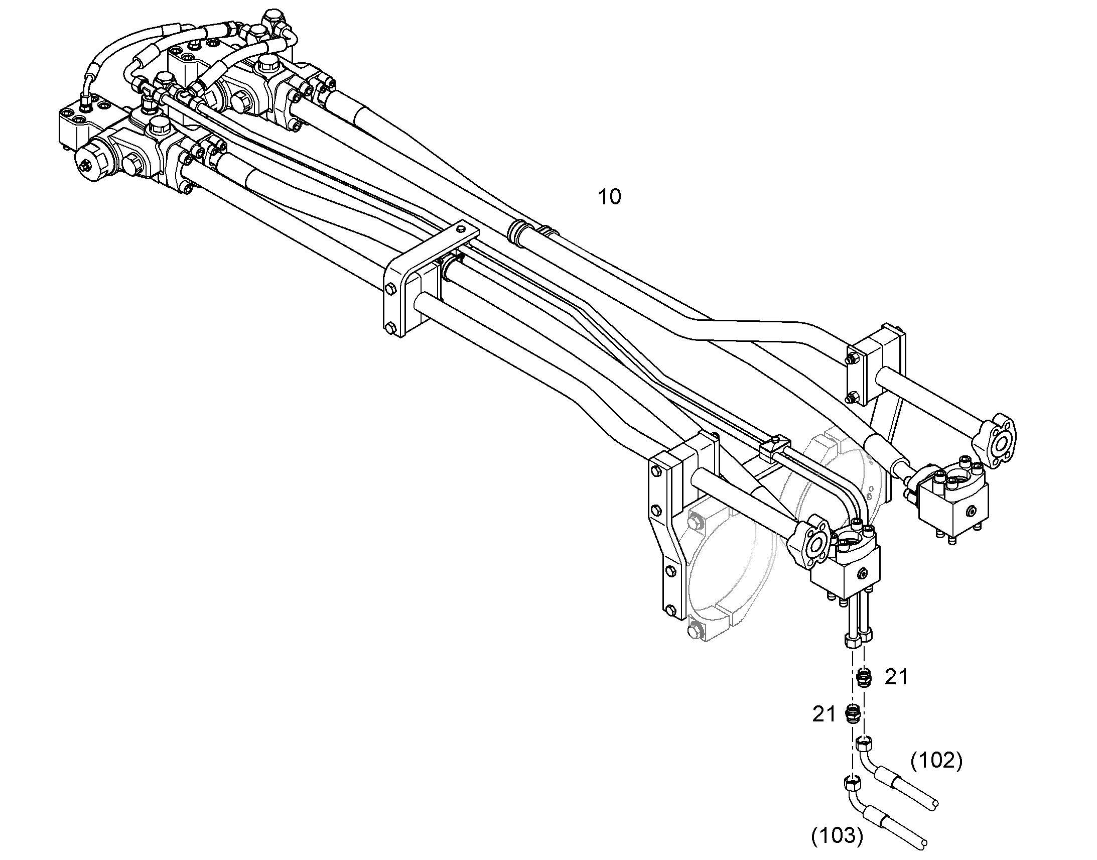 ВСТРОЕННЫЕ ДЕТАЛИ 10369512 LIEBHERR