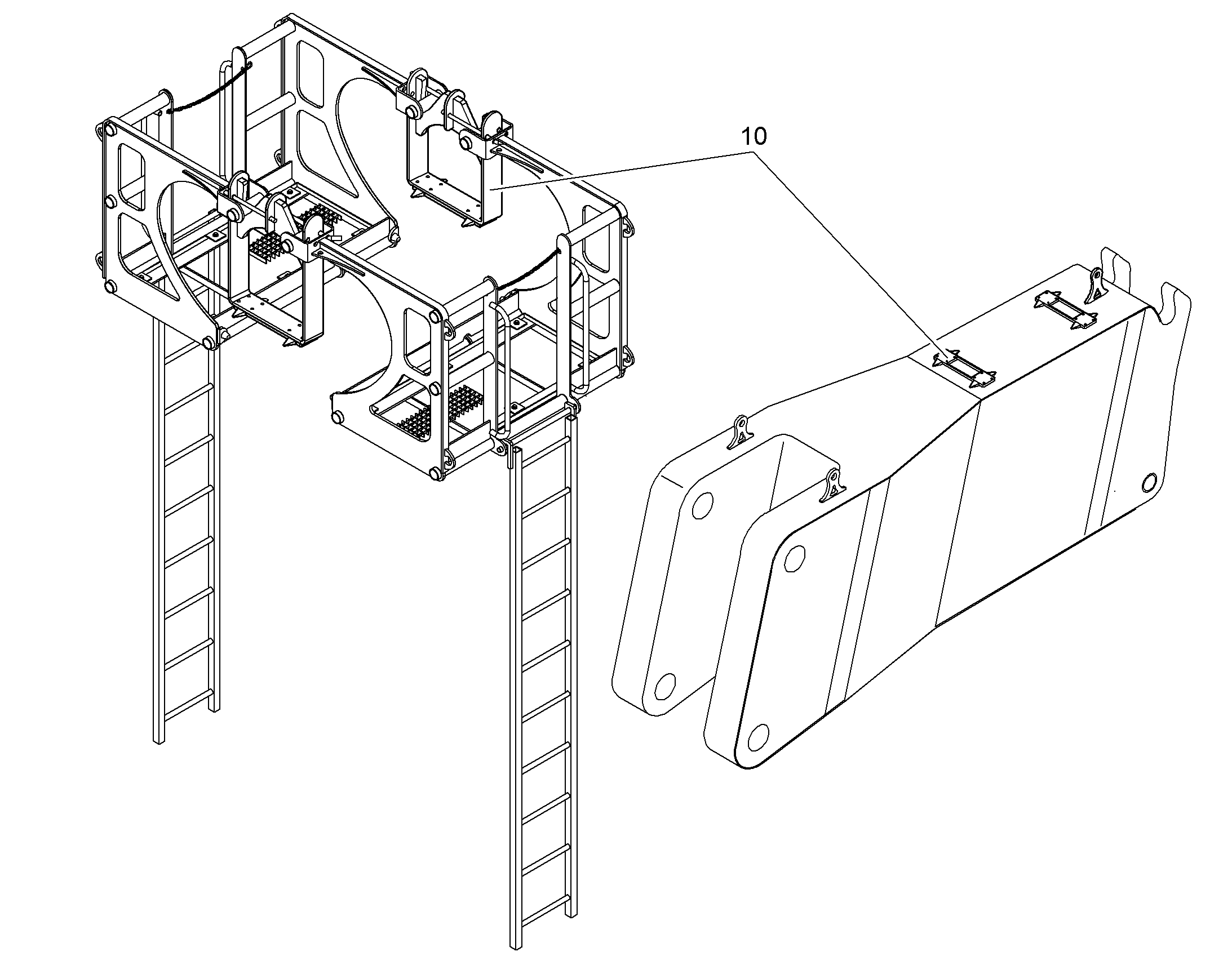 ПЛАТФОРМА 10089069 LIEBHERR