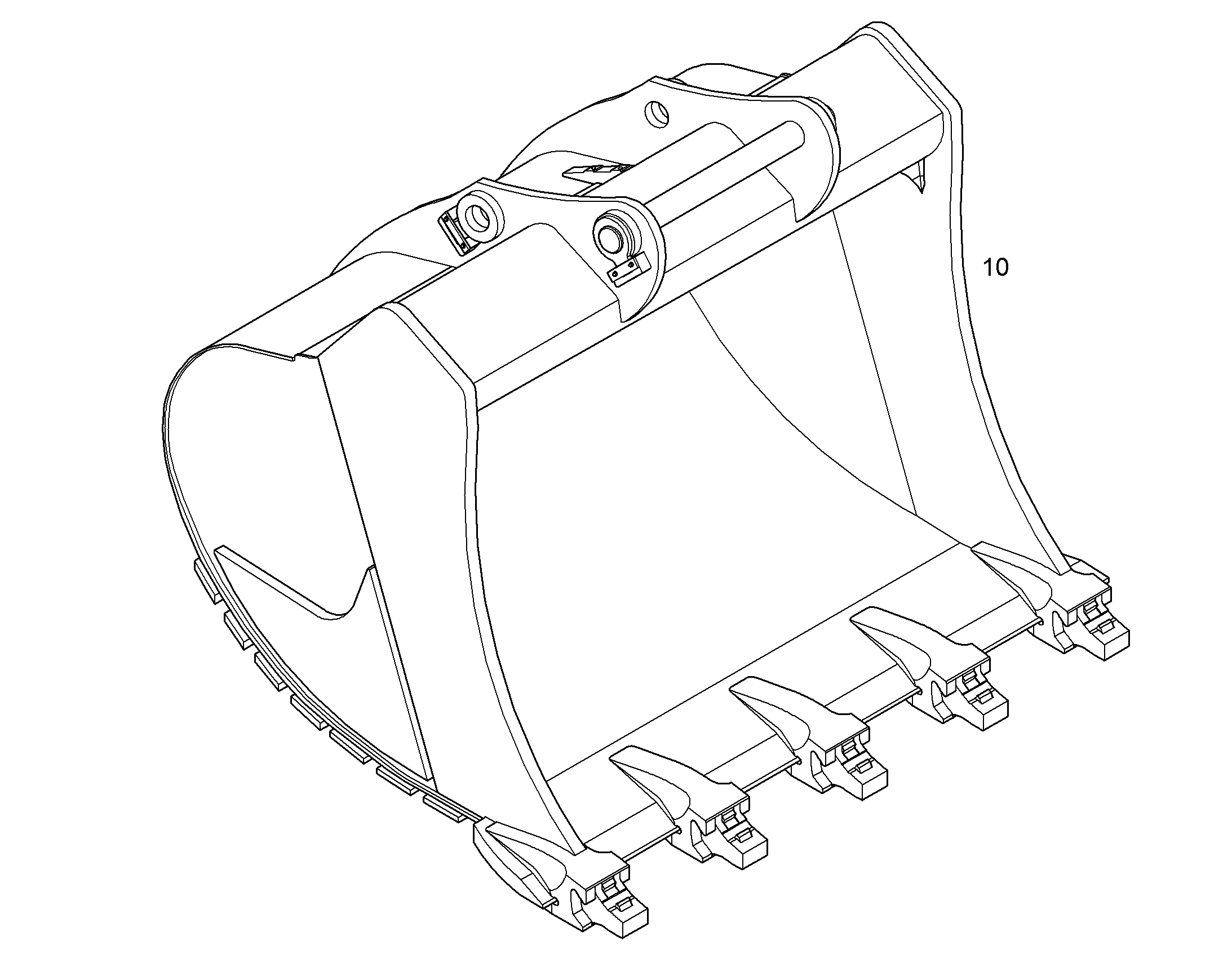 ЛОПАТА ОБРАТНАЯ HDL 10089623 LIEBHERR