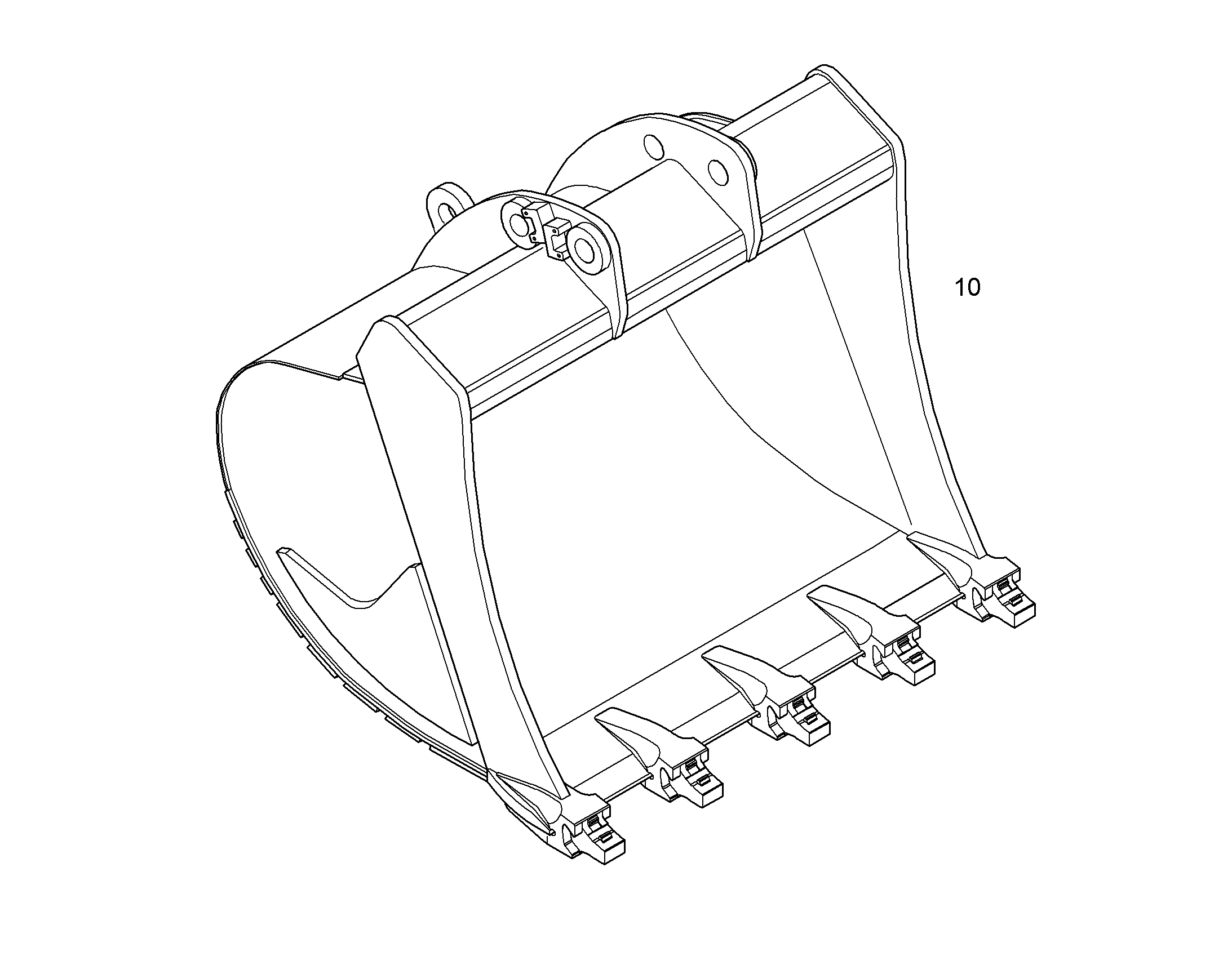 ЛОПАТА ОБРАТНАЯ HDL 10094683 LIEBHERR