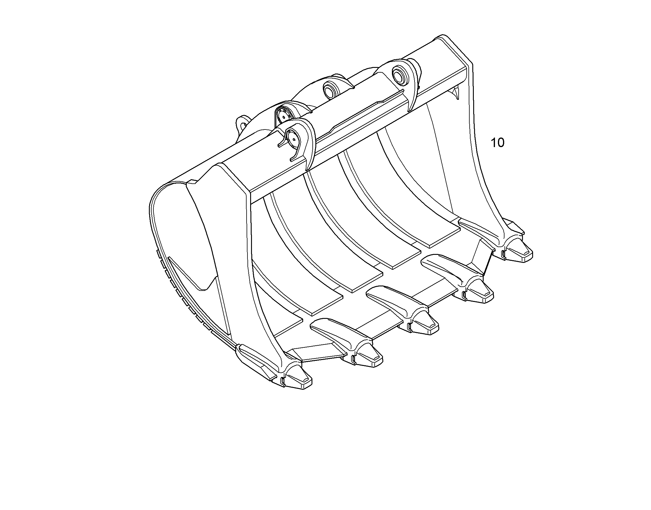 ЛОПАТА ОБРАТНАЯ HD 9935414 LIEBHERR