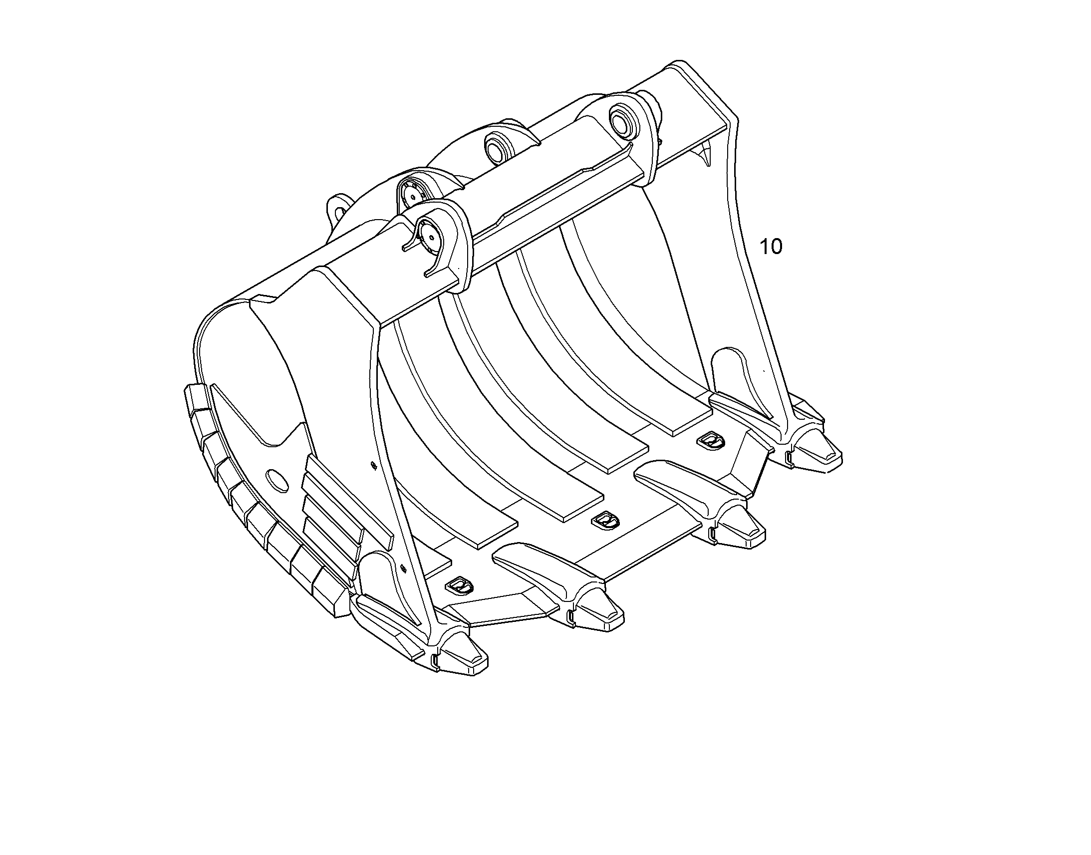 ЛОПАТА ОБРАТНАЯ HDV 9878128 LIEBHERR