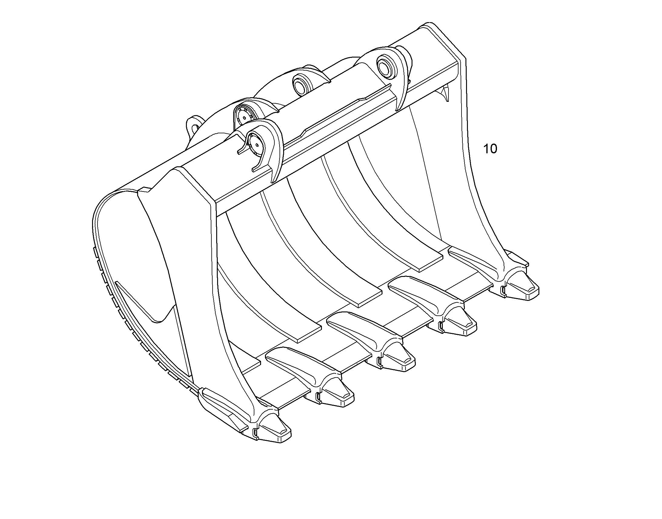 ЛОПАТА ОБРАТНАЯ HD 10048280 LIEBHERR