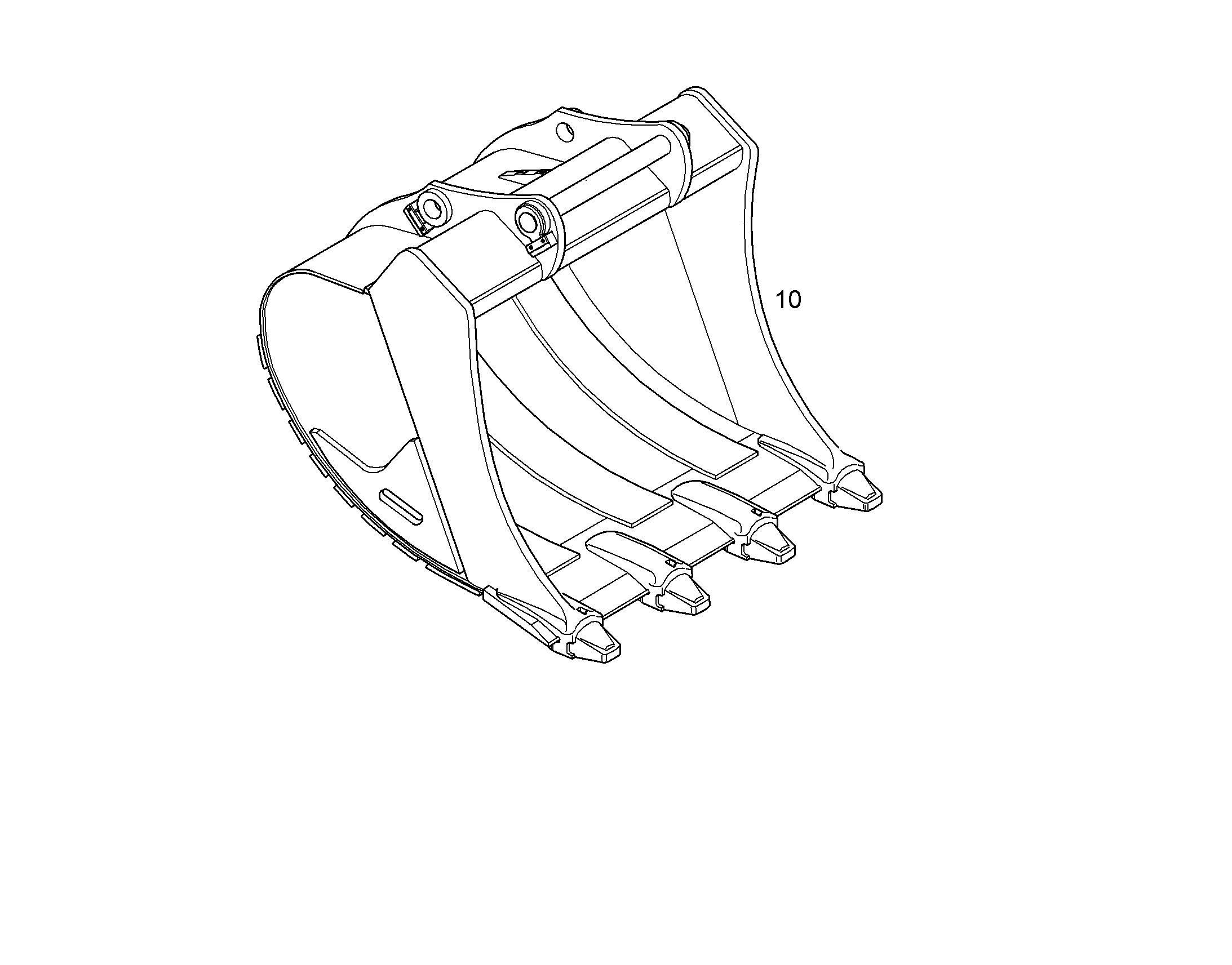 ЛОПАТА ОБРАТНАЯ HD 10365005 LIEBHERR