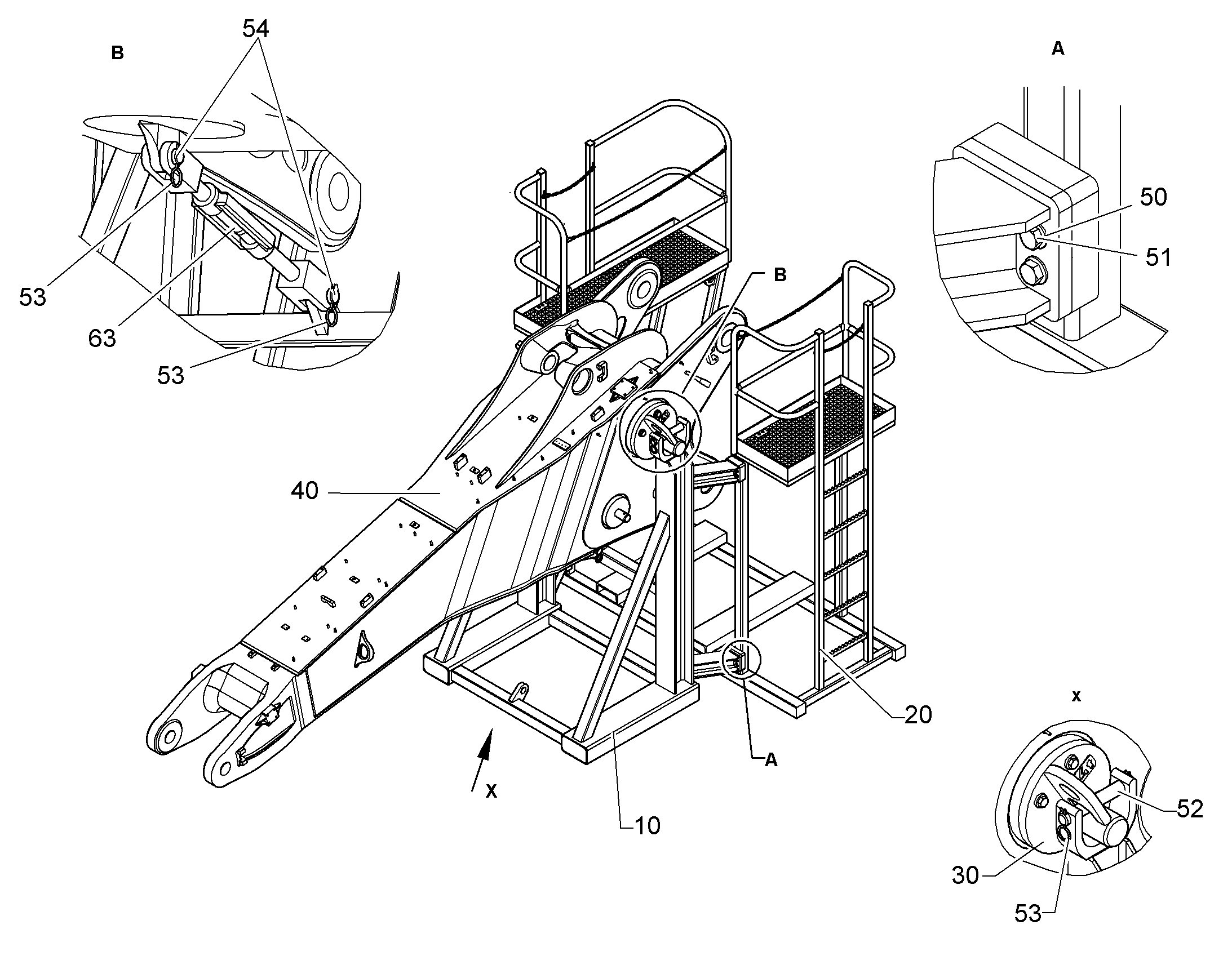 ОПОРА 10375224 LIEBHERR
