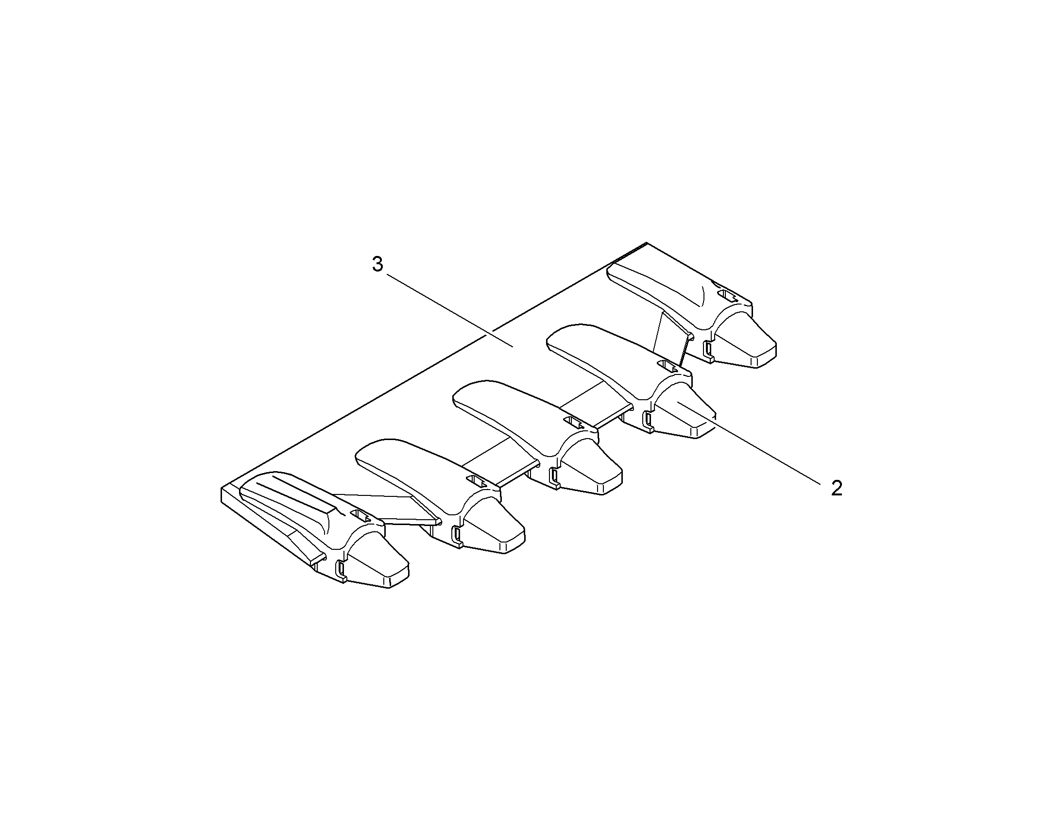НОЖ 10372230 LIEBHERR