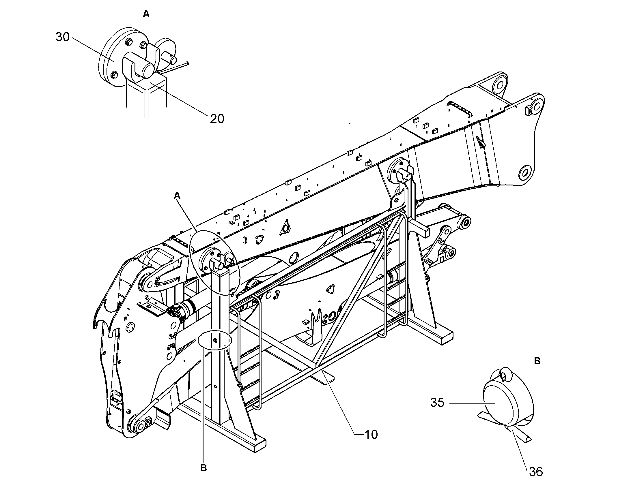 БОЛТ FORM 12 40X210X192,3 10094029 LIEBHERR