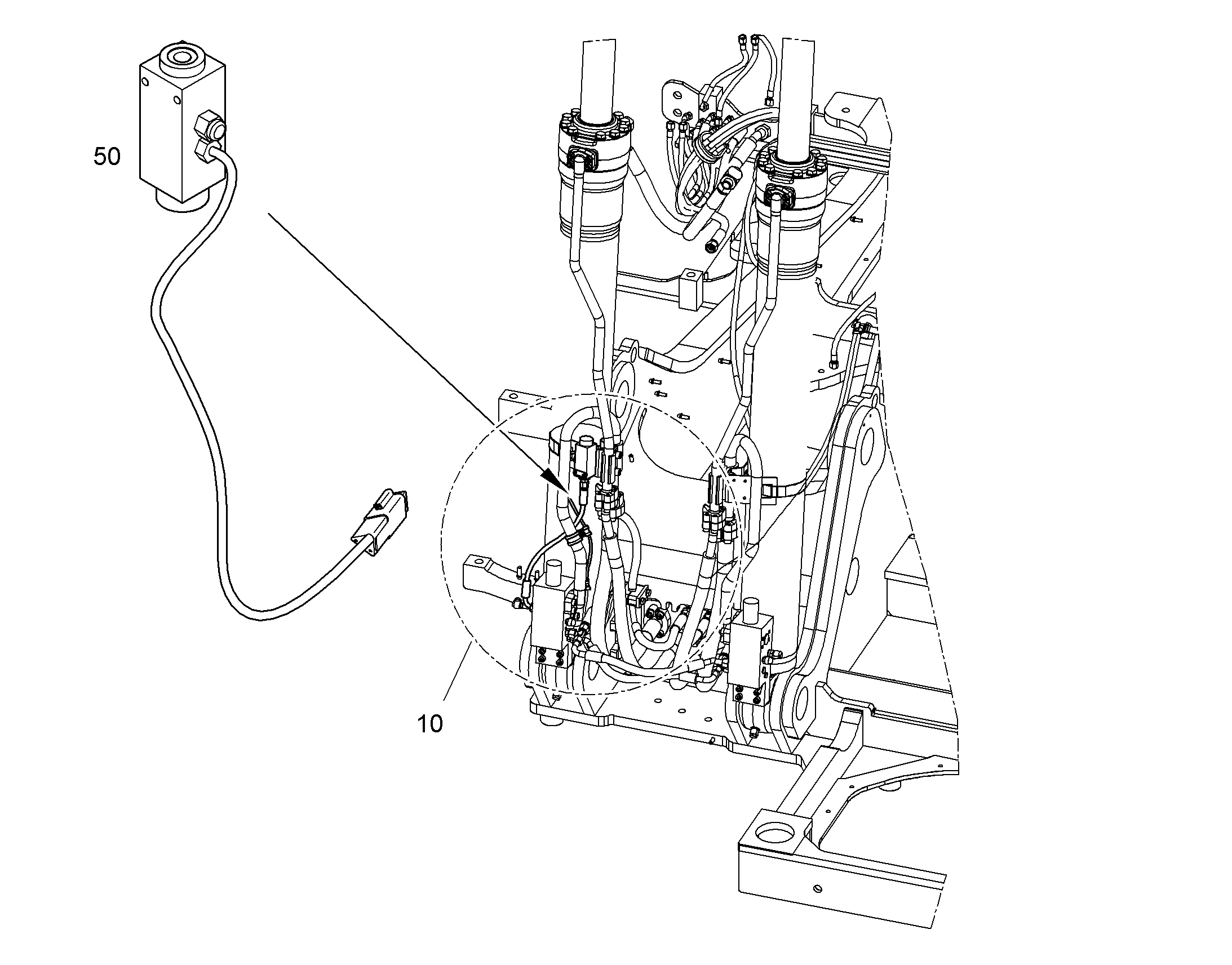 УСТР.ПРЕДУП.О ПЕРЕГРУЗКЕ R906/R916/R926 10091764 LIEBHERR