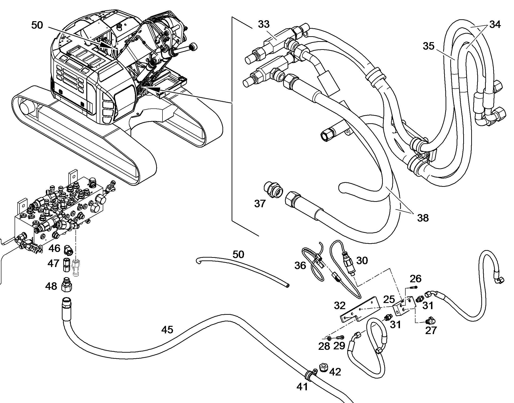 УСТР.ПРЕДУП.О ПЕРЕГРУЗКЕ R924COMP 10364326 LIEBHERR