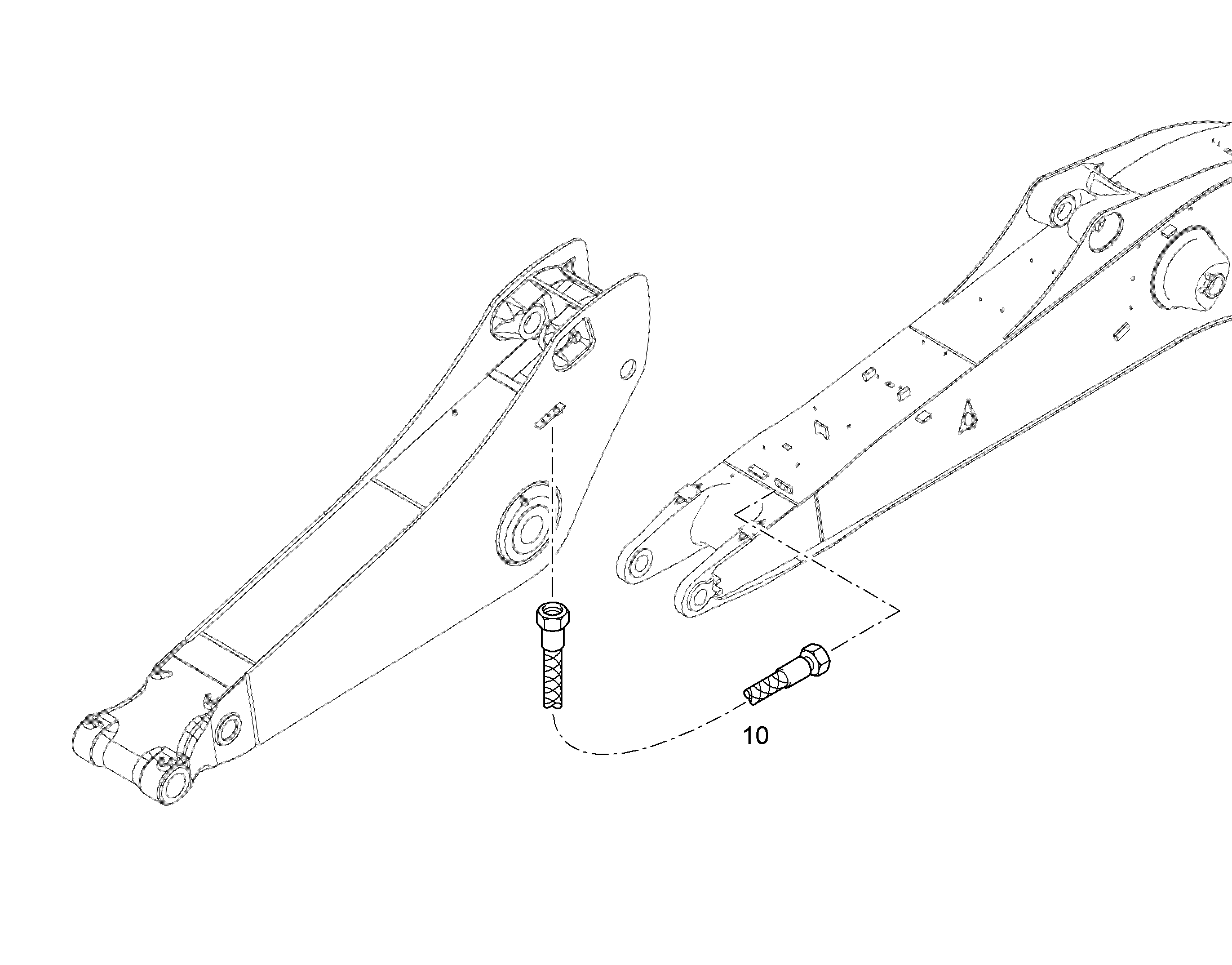 ШЛАНГ 6,3X1675 10441572 LIEBHERR