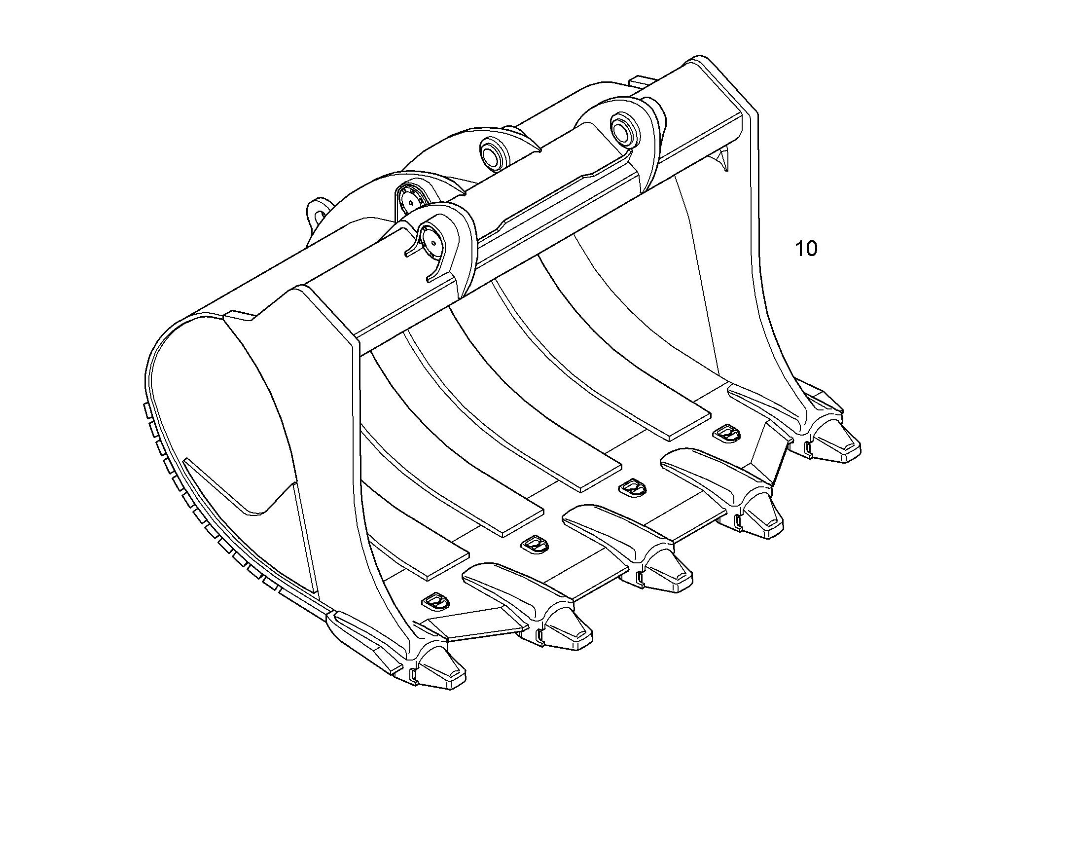 ЛОПАТА ОБРАТНАЯ HDV 10365872 LIEBHERR