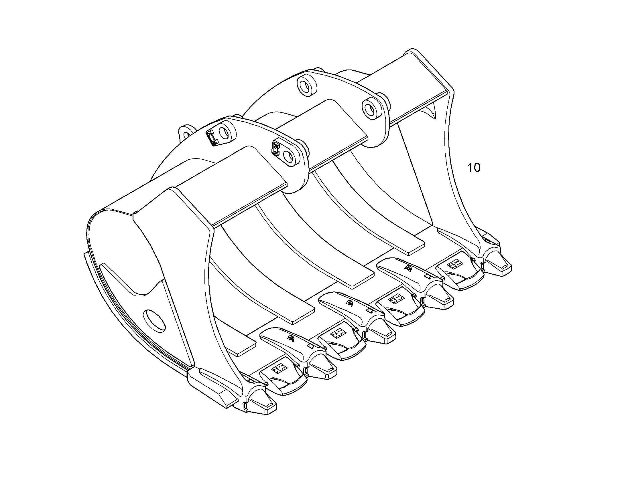 ЛОПАТА ОБРАТНАЯ HD 10367431 LIEBHERR