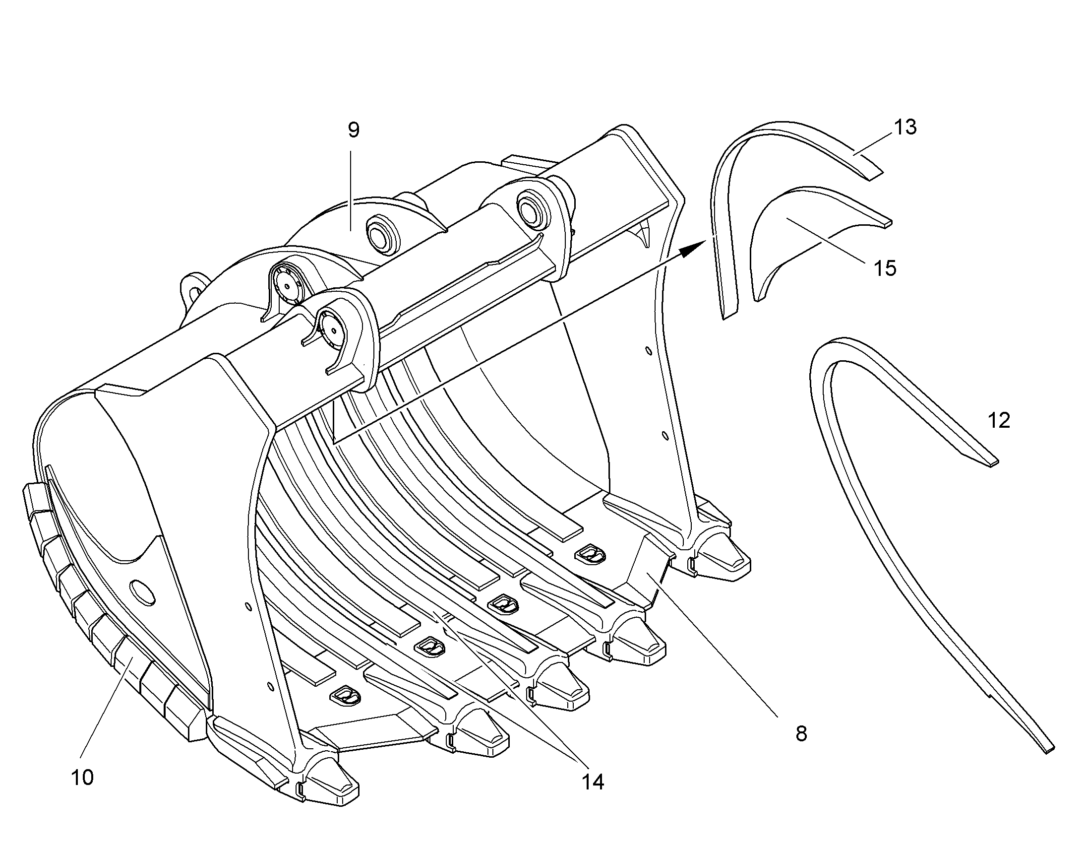 ОГРАНИЧИТЕЛЬ ХОДА 10368451 LIEBHERR