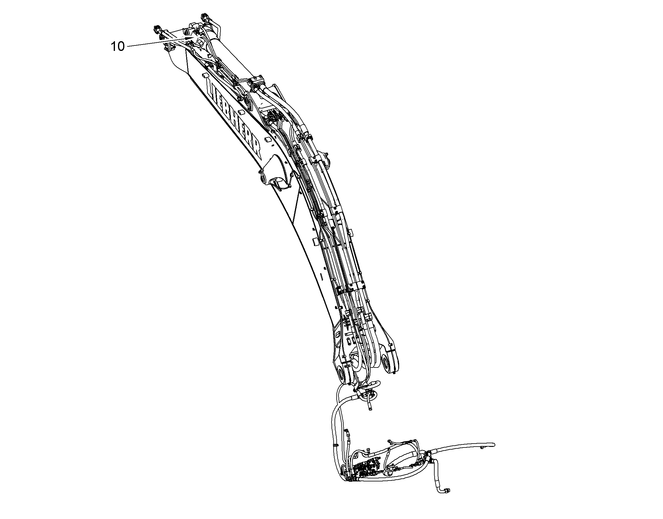 ЗАЩ.ТРУБЫ ЦИЛ.РУК. 10364468 LIEBHERR