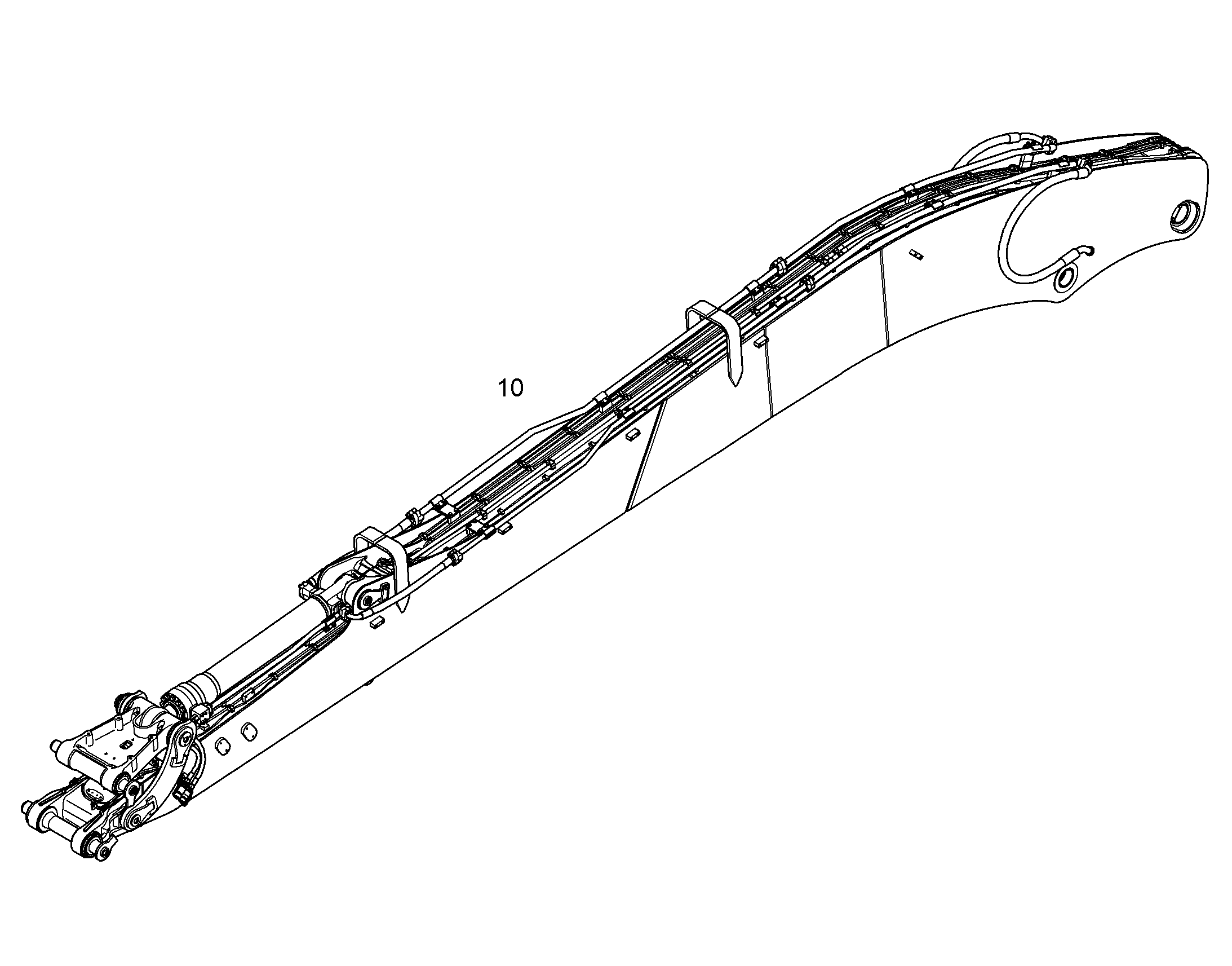 РУКОЯТЬ КОВША ДЛЯ КОВША 934C'MU'8,50M 10086250 LIEBHERR
