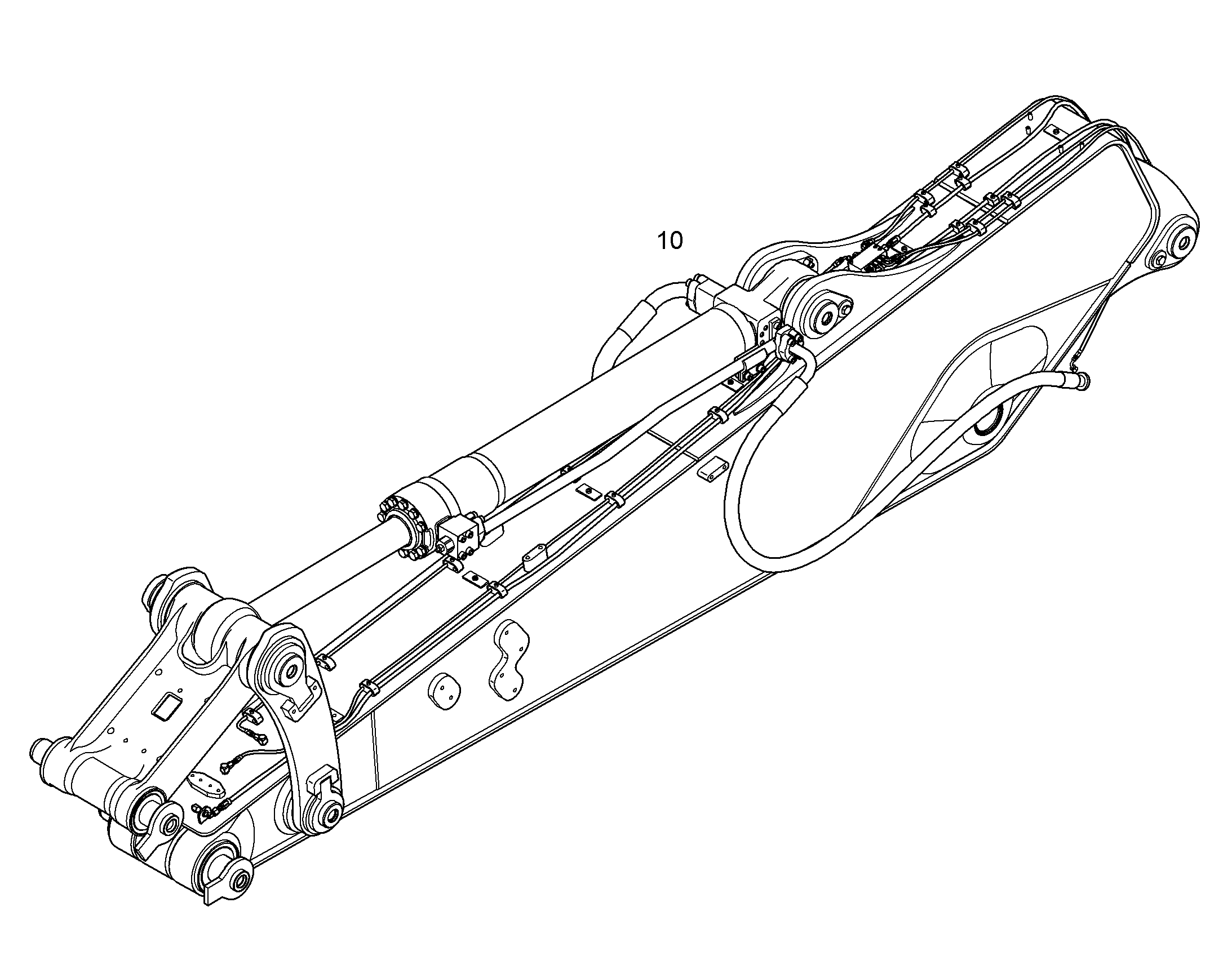 РУКОЯТЬ КОВША 3,00M 10085384 LIEBHERR