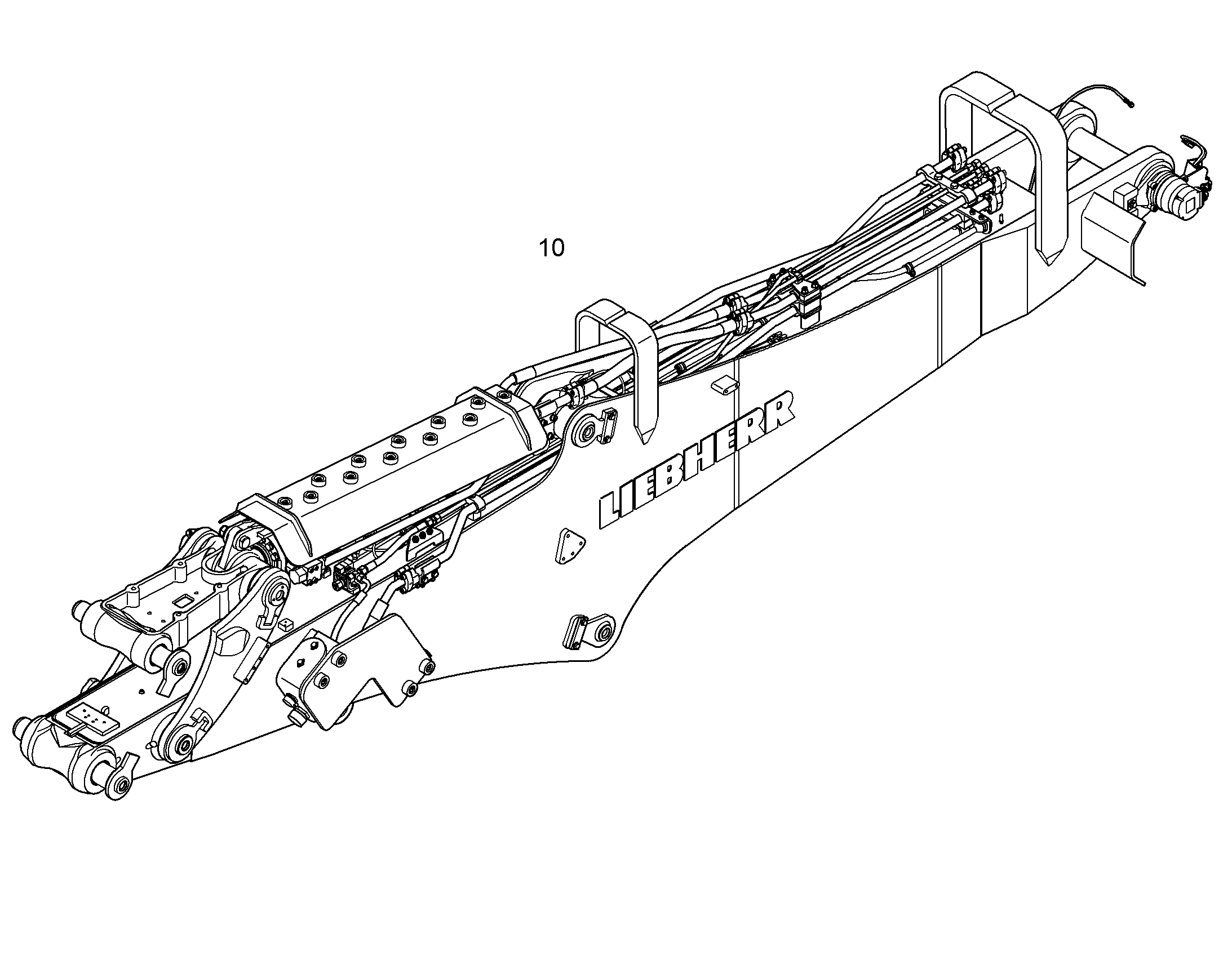 СТЕРЖЕНЬ ДЛЯ СНОСА 5,20M 10365858 LIEBHERR