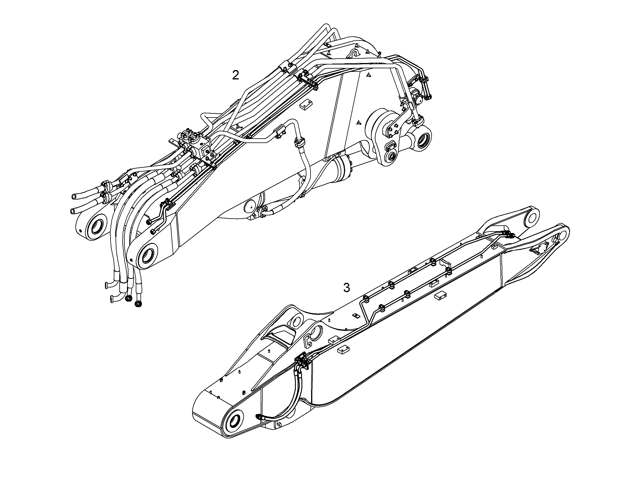 ПРОВОДКА ПРИВОД МЕХ. ПОВОРОТА 10081043 LIEBHERR