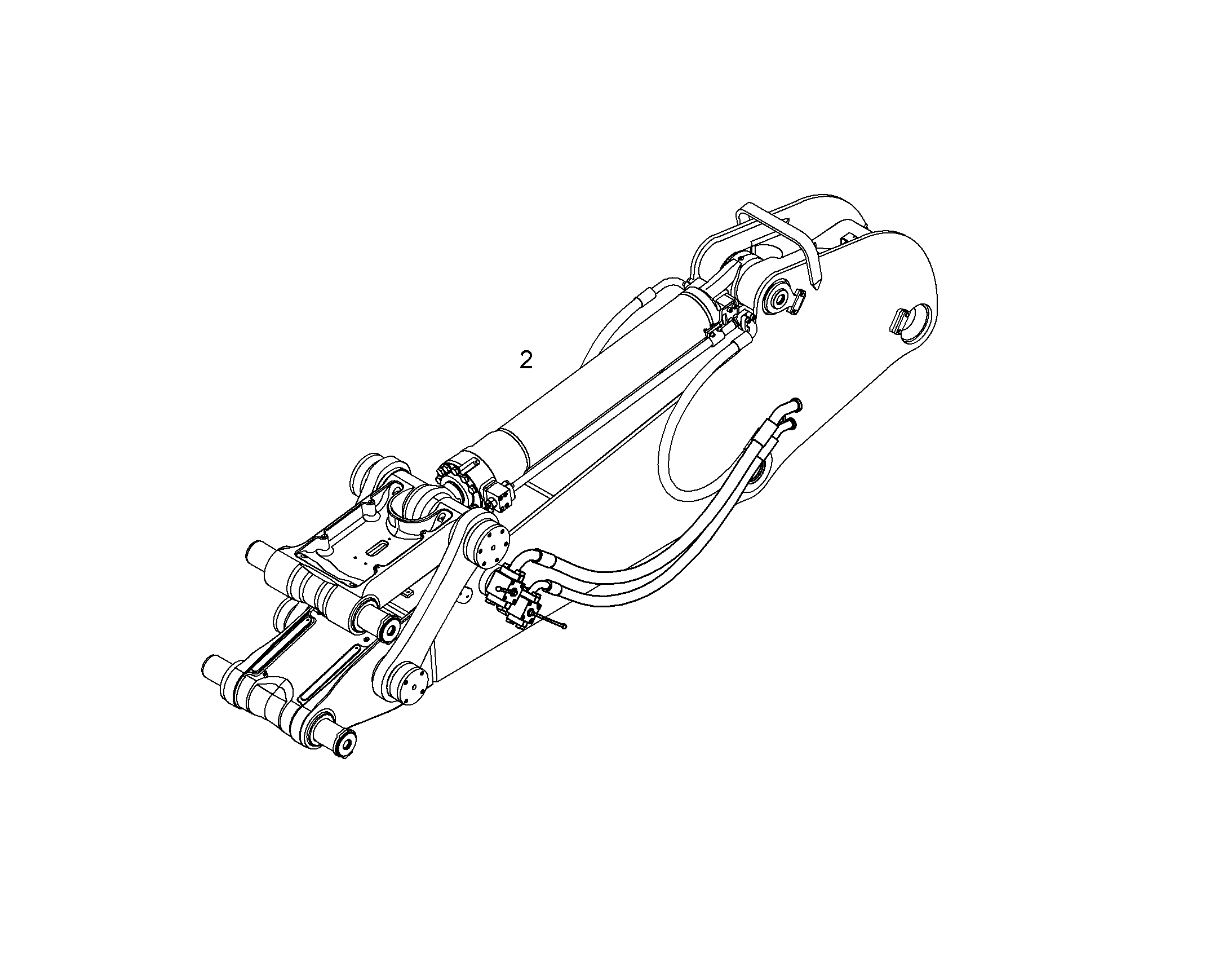 ПРОВОДКА МОНТАЖ AHS 10082323 LIEBHERR