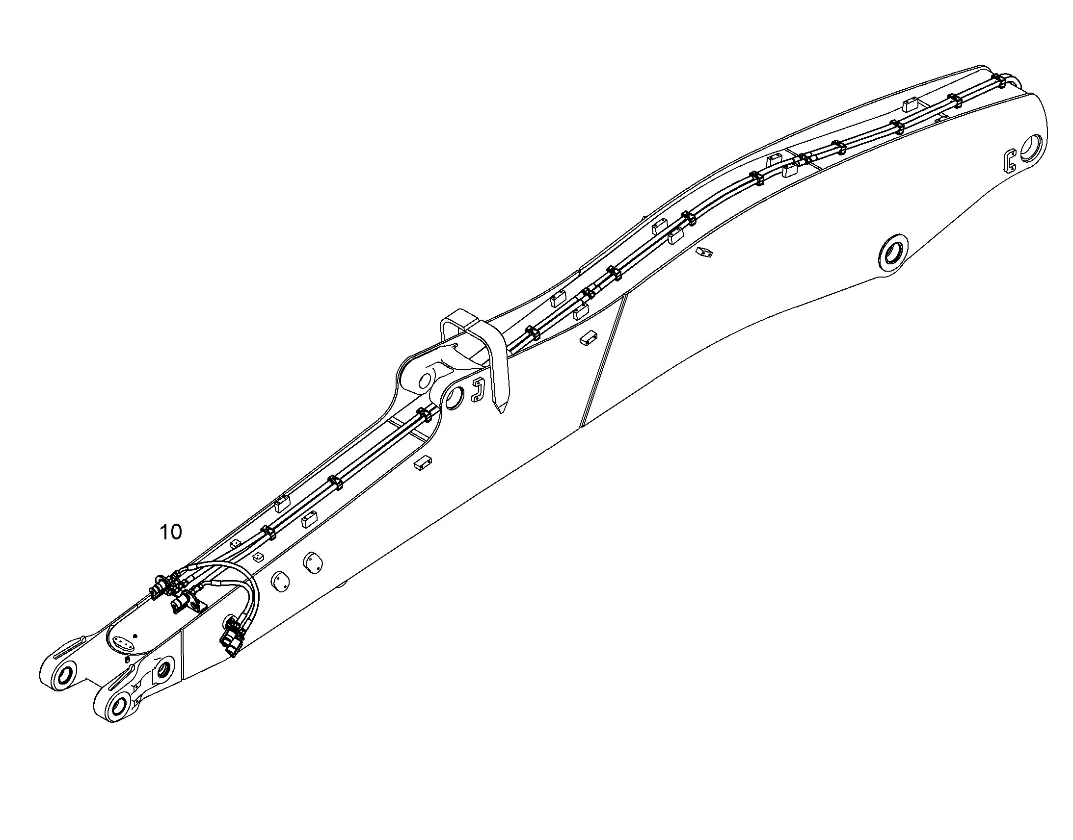 ПРОВ.ПРИВ.МЕХ.ПОВ.+ПОВОР.КОВШ 10082609 LIEBHERR