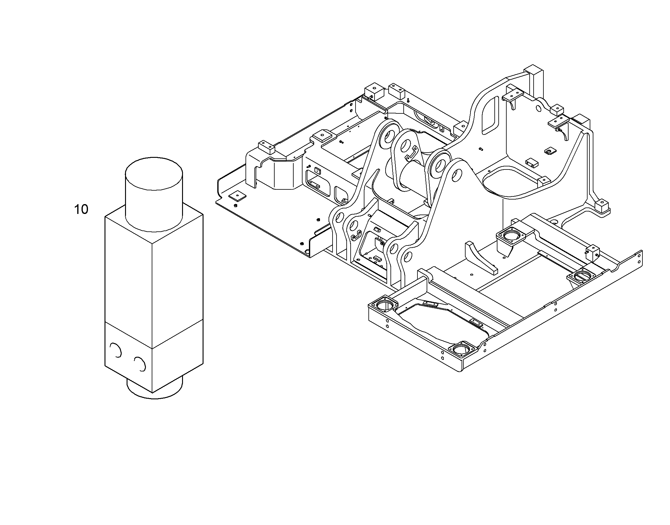 УСТР.ПРЕДУП.О ПЕРЕГРУЗКЕ R914C/R924C 10086785 LIEBHERR