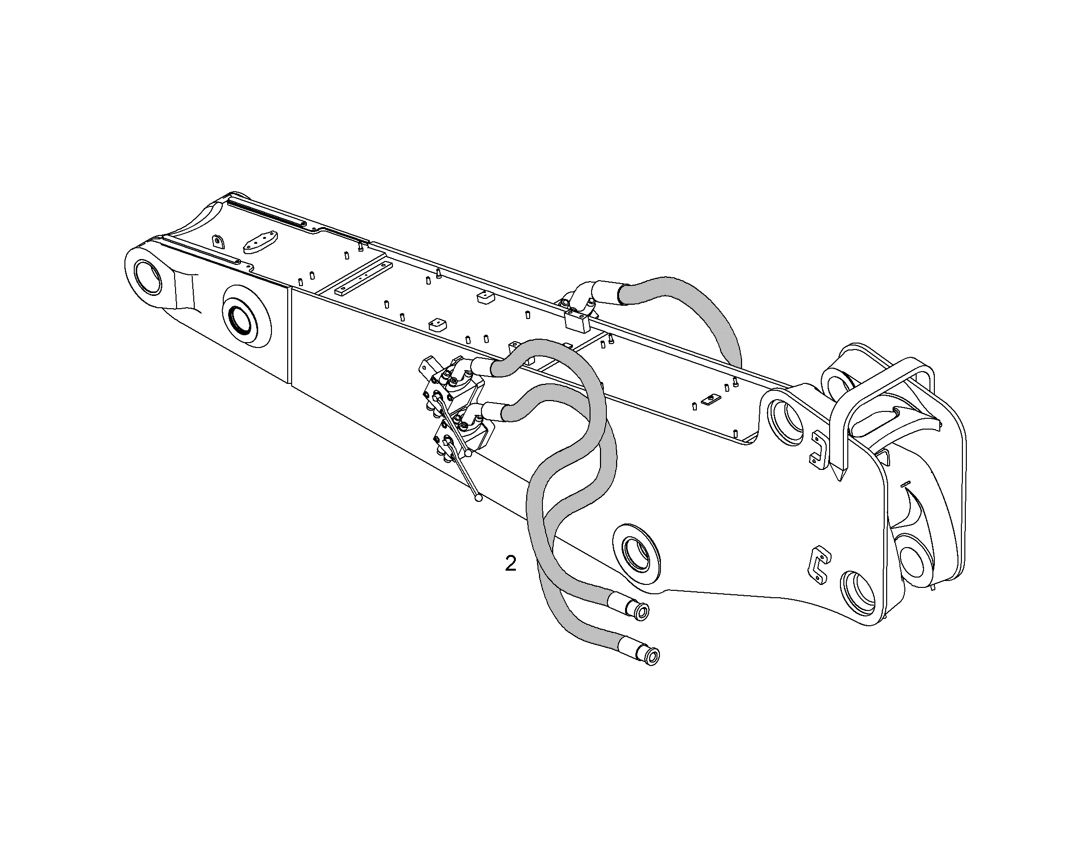 ПРОВОДКА МОНТАЖ AHS 10066400 LIEBHERR