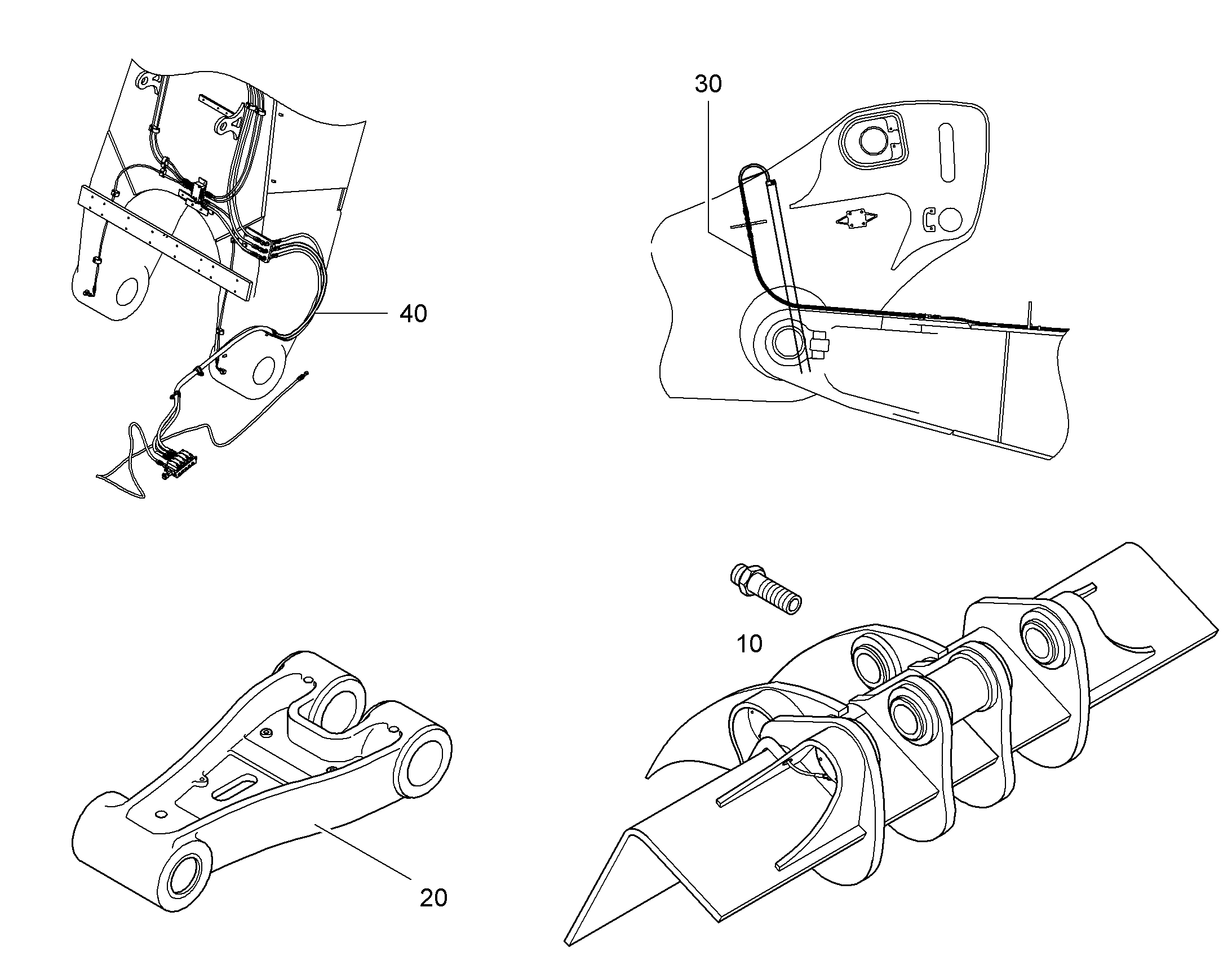 СМАЗ.ЛИНИЯ БЫСТРОСМ. АДАПТ. 10372565 LIEBHERR