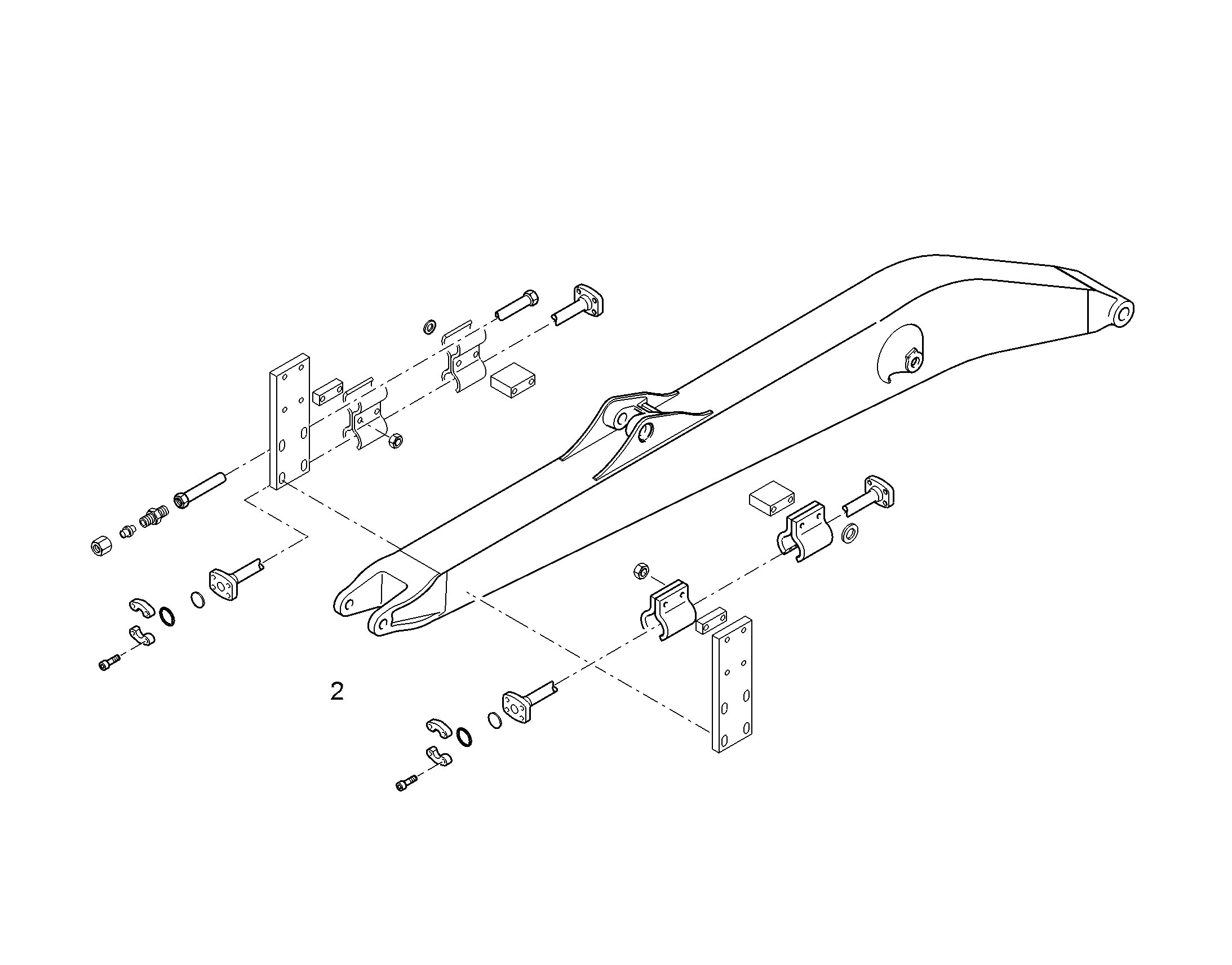 ПРОВОДКА МОНТАЖ AHS 10081793 LIEBHERR