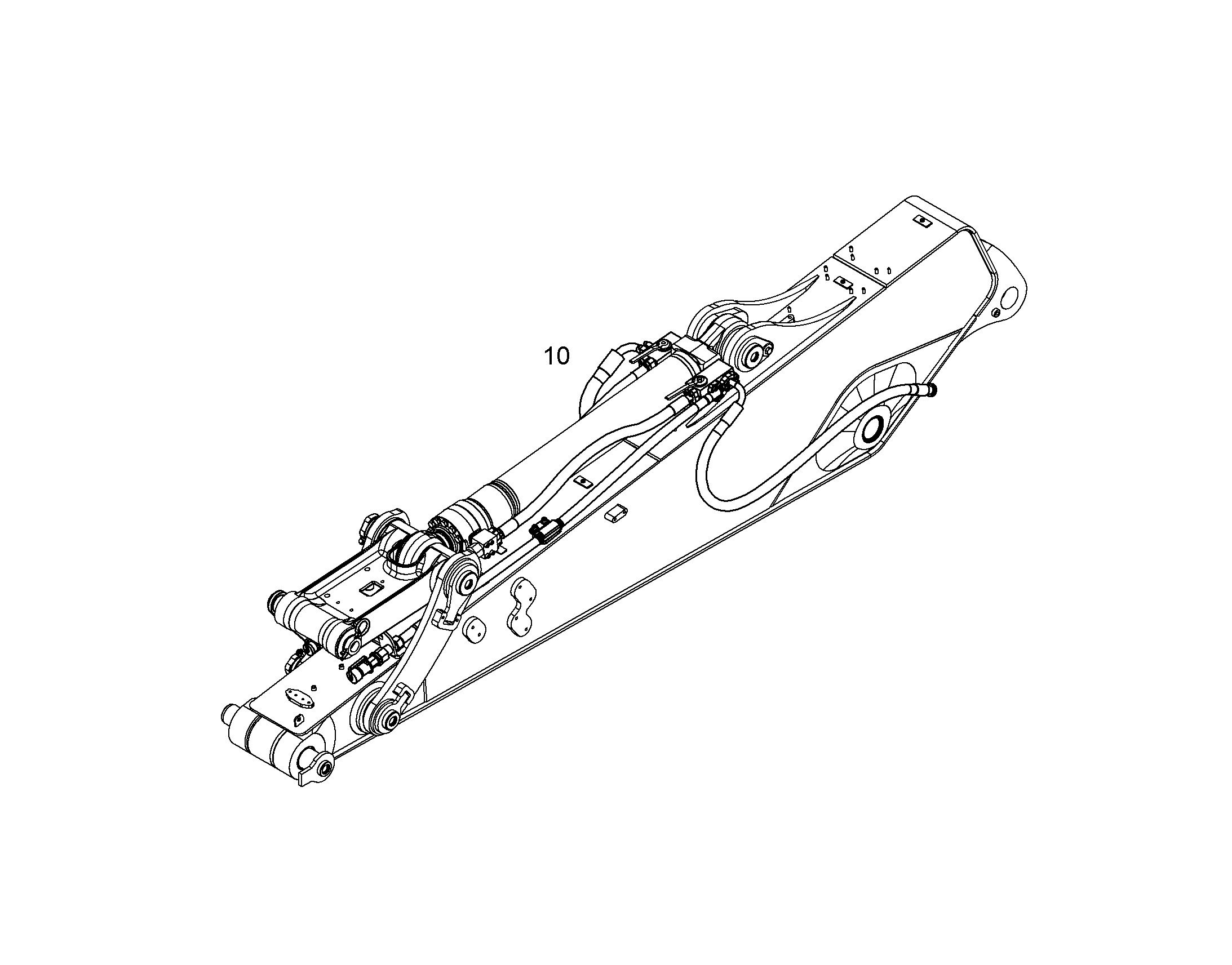 ПРОВОДКА ПРИВОД ГРЕЙФЕРА 10085386 LIEBHERR