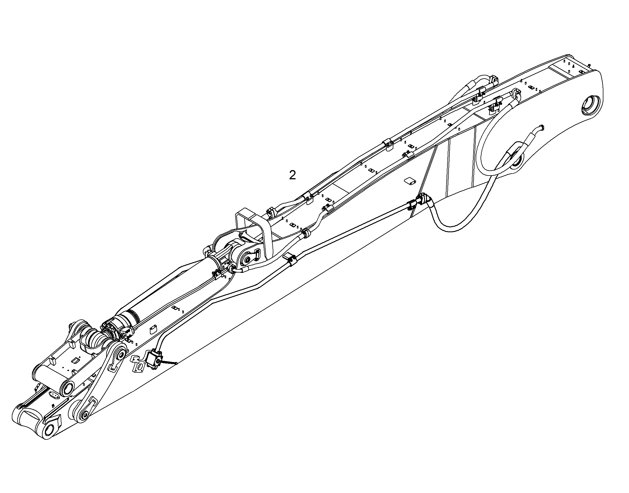 ПРОВОДКА МОНТАЖ AHS 10094328 LIEBHERR