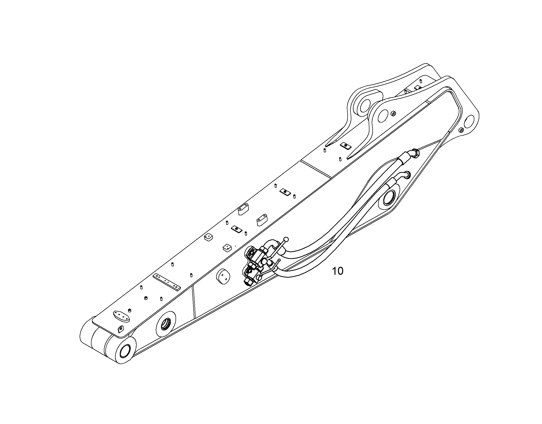 ПРОВОДКА МОНТАЖ AHS 10085442 LIEBHERR
