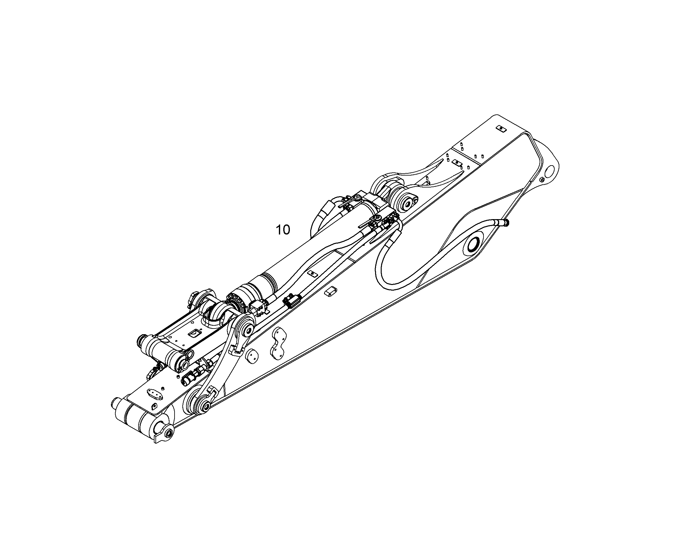 ПРОВОДКА ПРИВОД ГРЕЙФЕРА 10083903 LIEBHERR