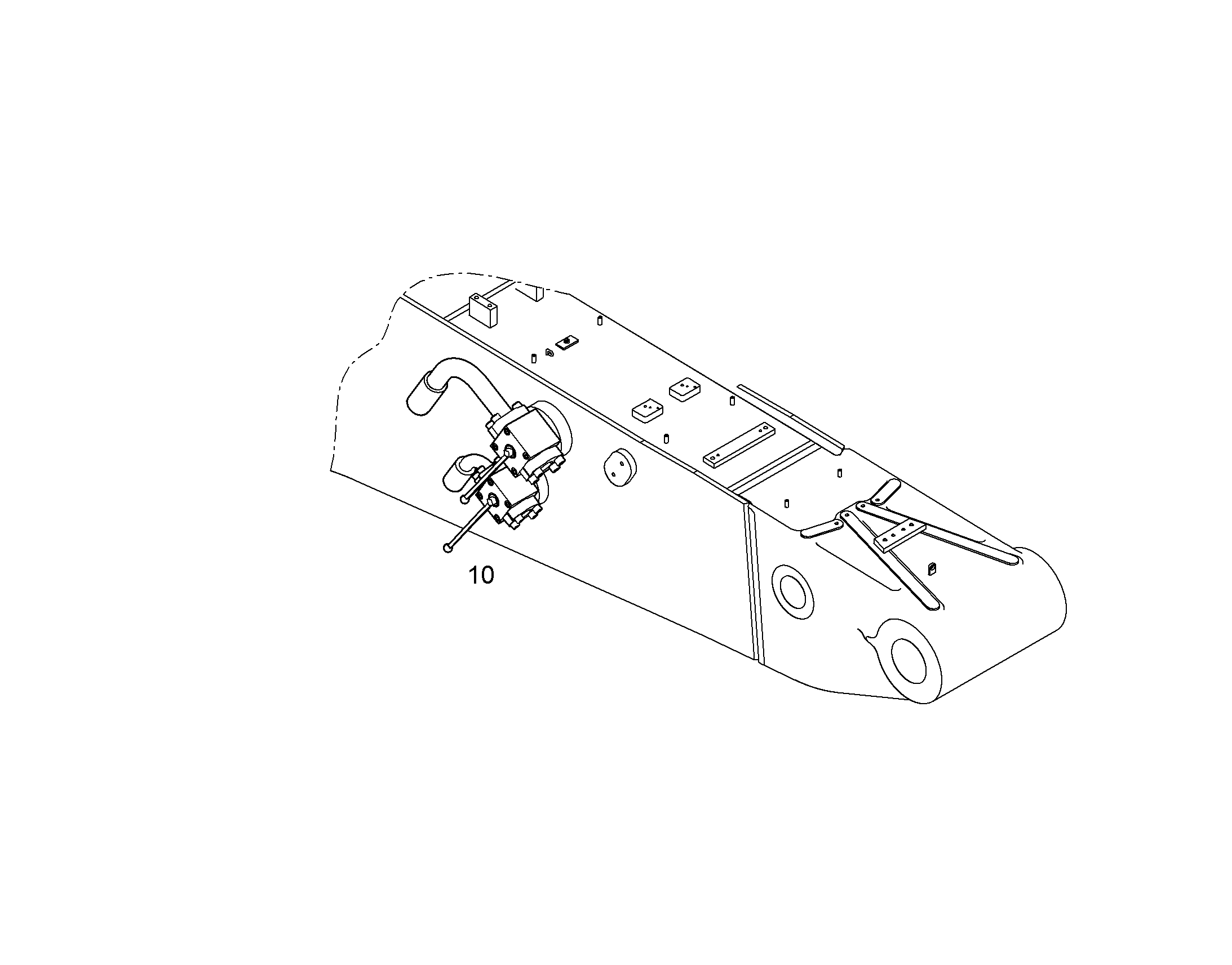 ПРОВОДКА МОНТАЖ AHS 10369287 LIEBHERR
