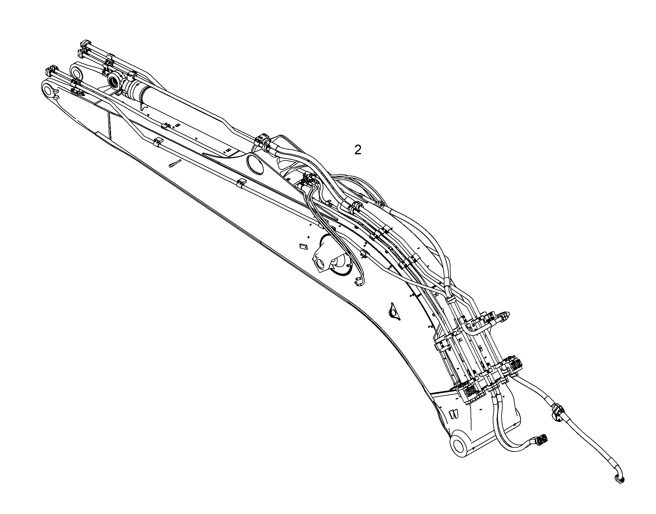 ПРОВОДКА МОНТАЖ AHS 10370467 LIEBHERR