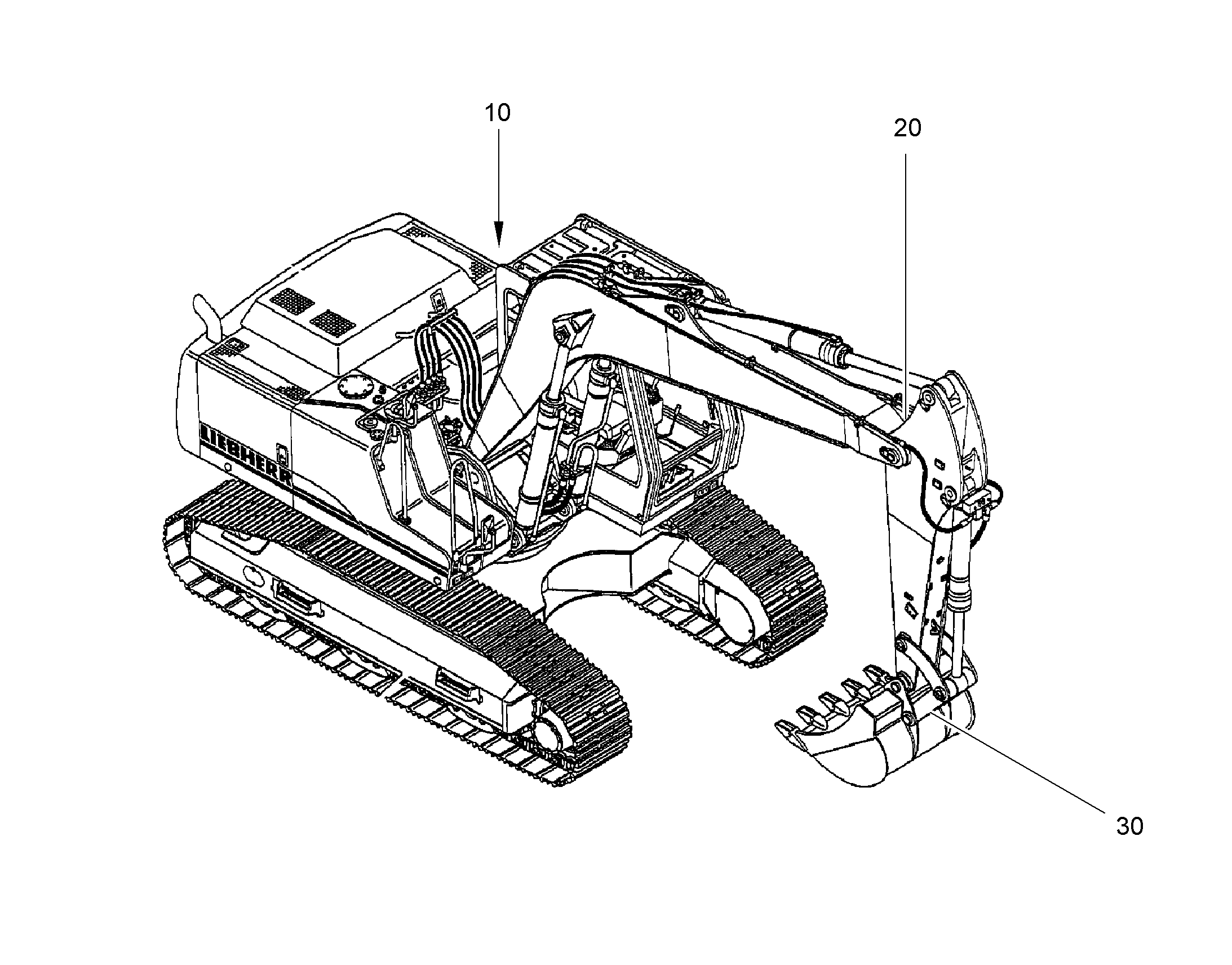 СМАЗОЧНЫЕ ЛИНИИ ДЛЯ НАКЛАДОК 10372636 LIEBHERR