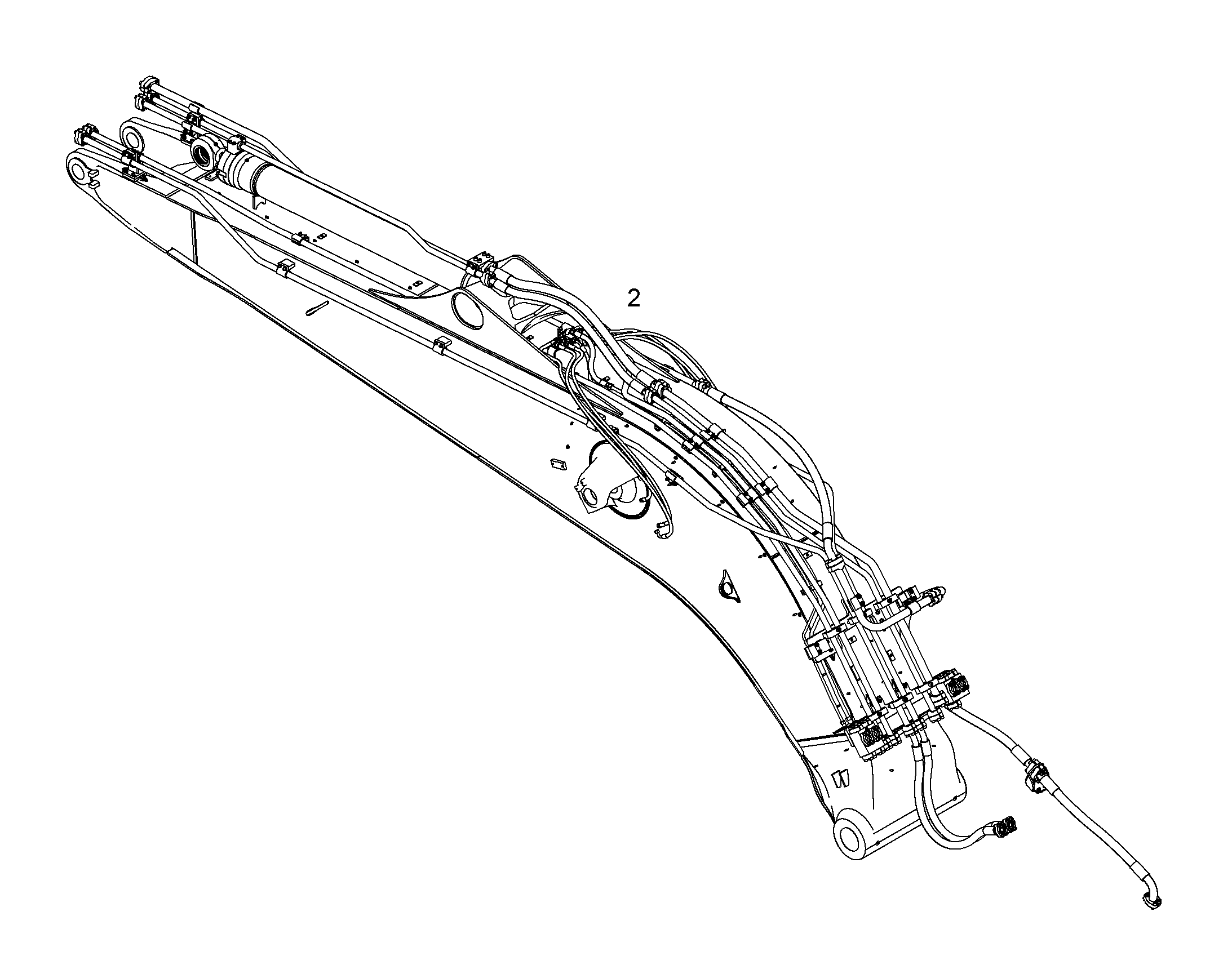 ПРОВОДКА МОНТАЖ AHS 10373066 LIEBHERR