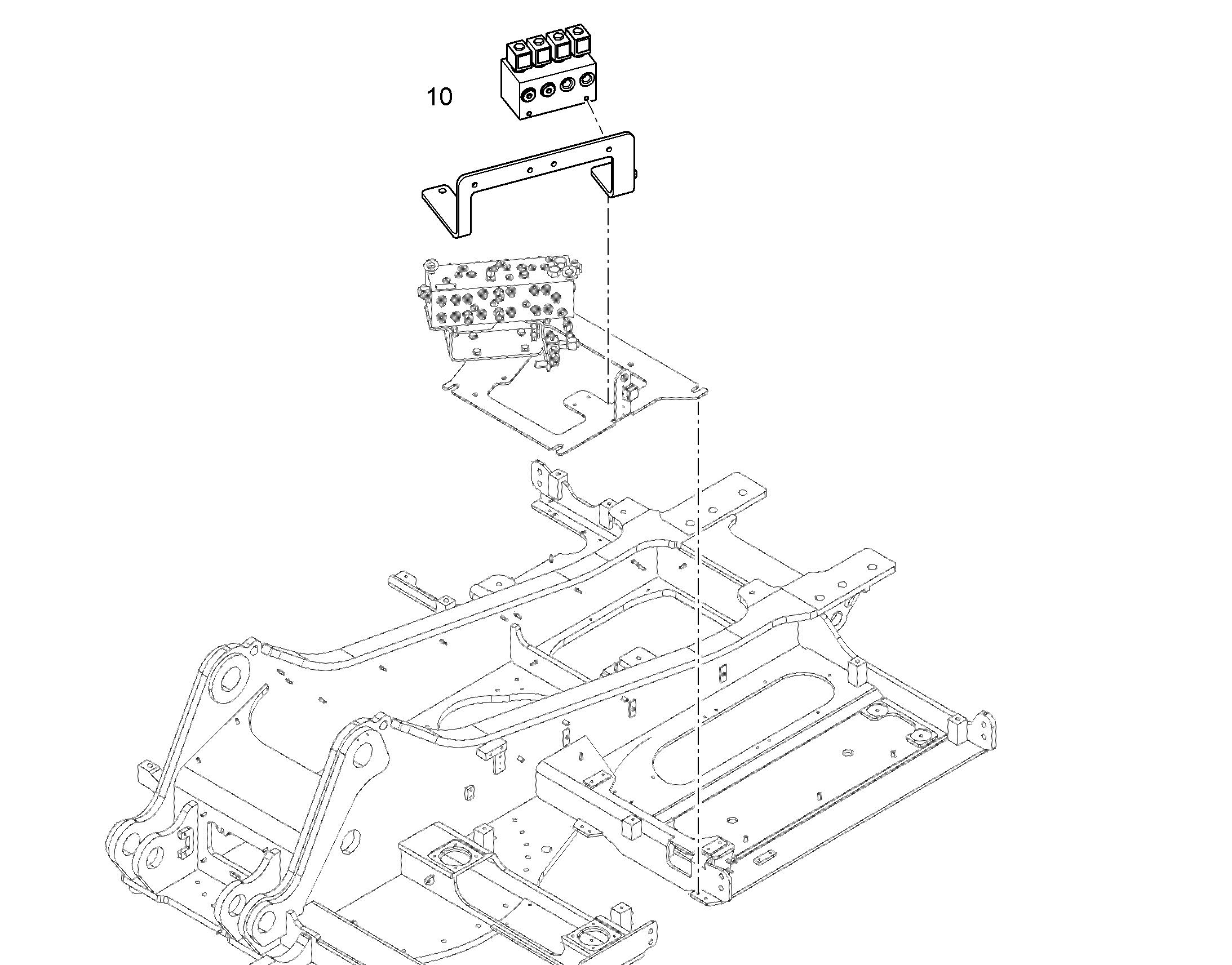 ПЕРЕКЛЮЧЕНИЕ УПРАВЛЕНИЕ 10369203 LIEBHERR