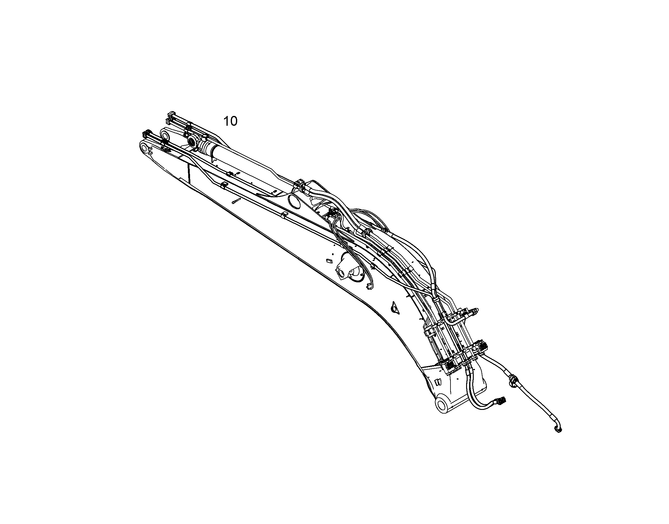 ПРОВОДКА МОНТАЖ AHS 12 10374039 LIEBHERR