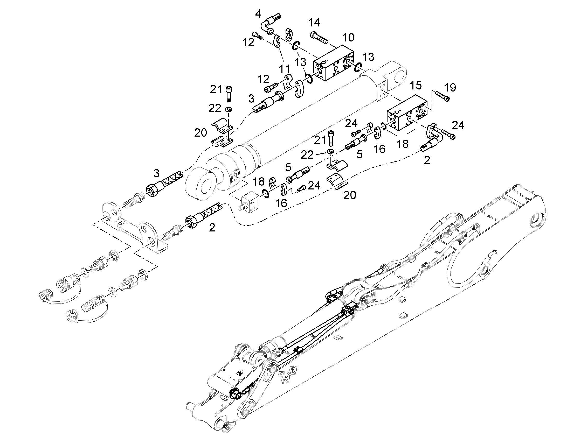 ШЛАНГ 32X1110 10002326 LIEBHERR