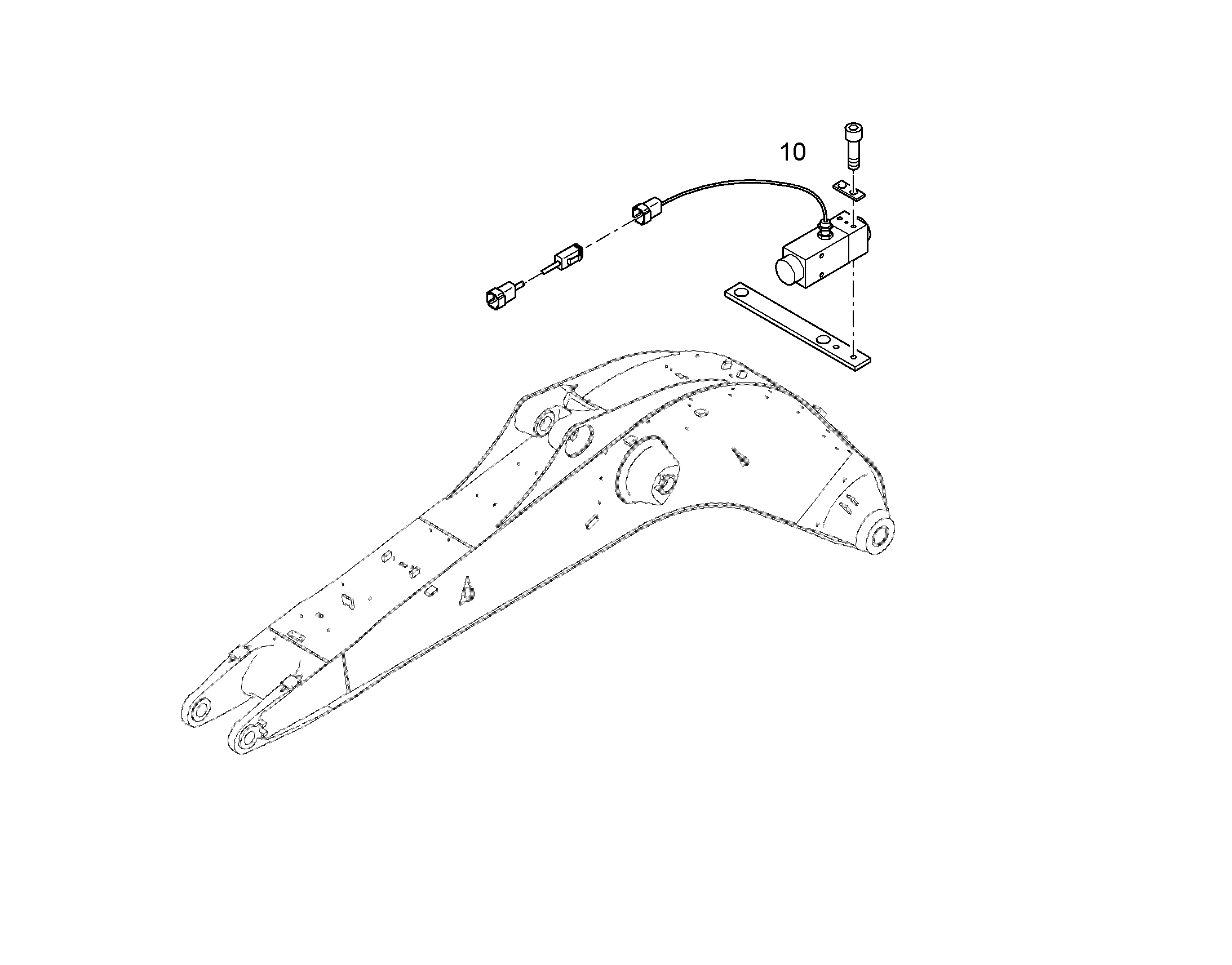 УСТР.ПРЕДУП.О ПЕРЕГРУЗКЕ R974B 10376714 LIEBHERR
