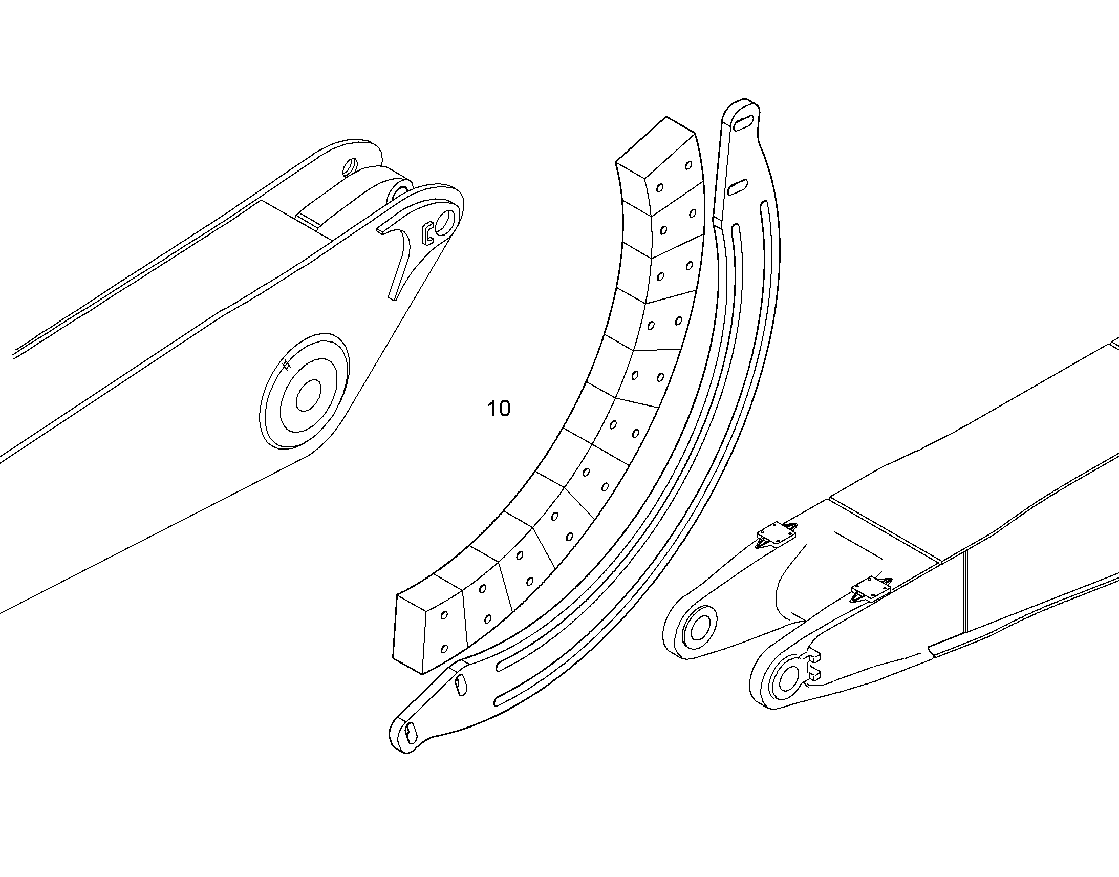 ОТКЛЮЧЕНИЕ ЦИЛИНДРА РУКОЯТИ 10366001 LIEBHERR
