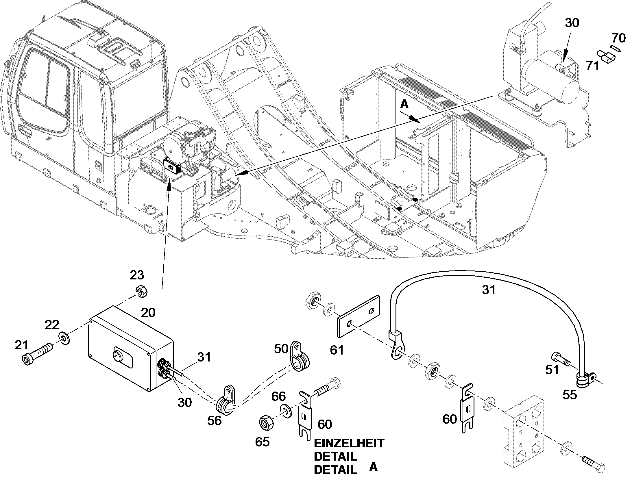 КОМПЛЕКТ КАБЕЛЕЙ KL30 10377335 LIEBHERR