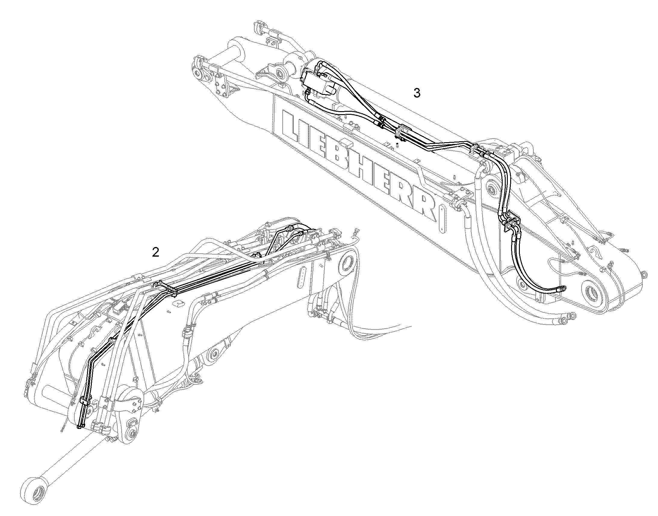 ЗАЩ.ТРУБЫ ЦИЛ.РУК. 10095844 LIEBHERR