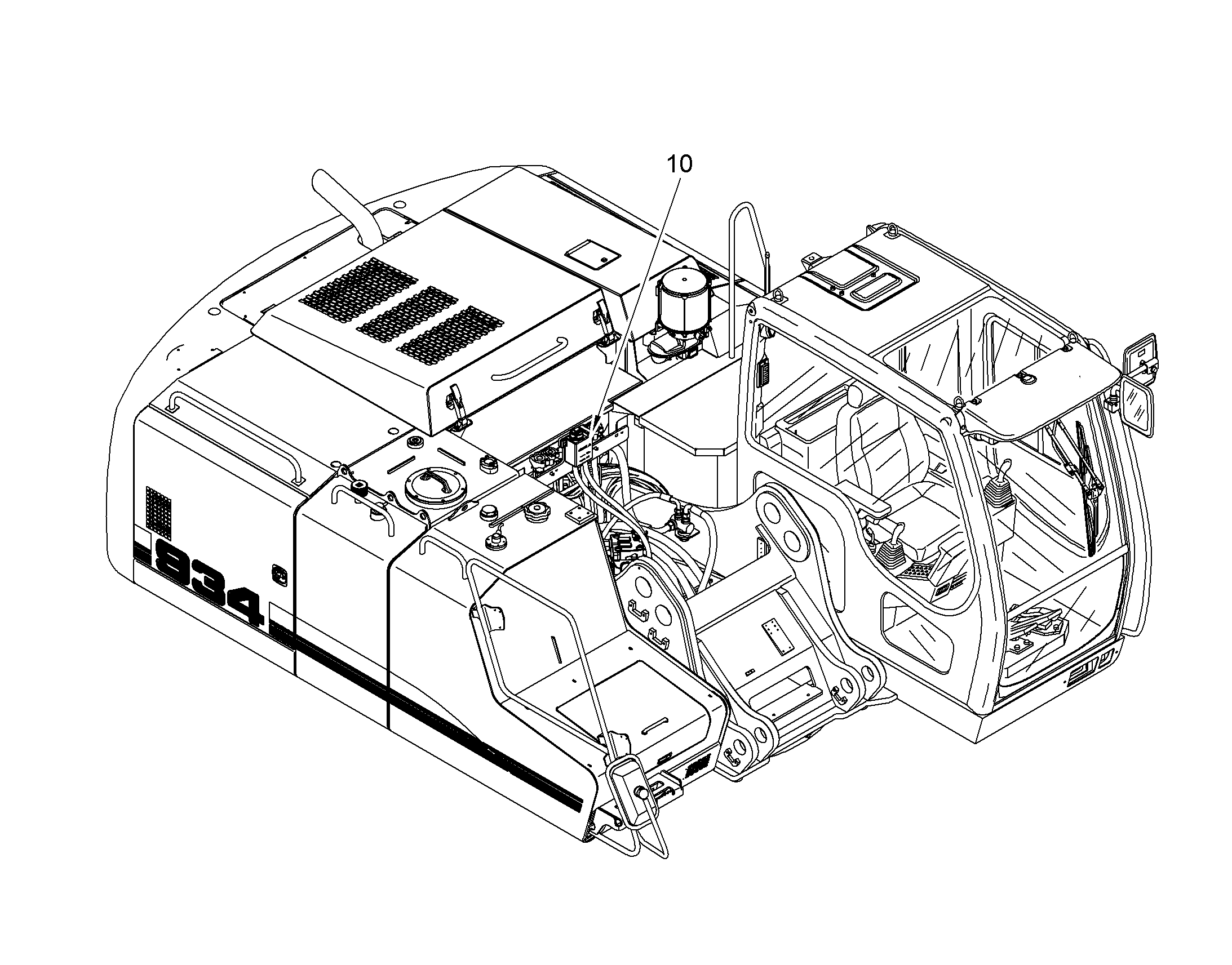 КЛАПАН ПОДВОДЯЩИЙ 10079649 LIEBHERR