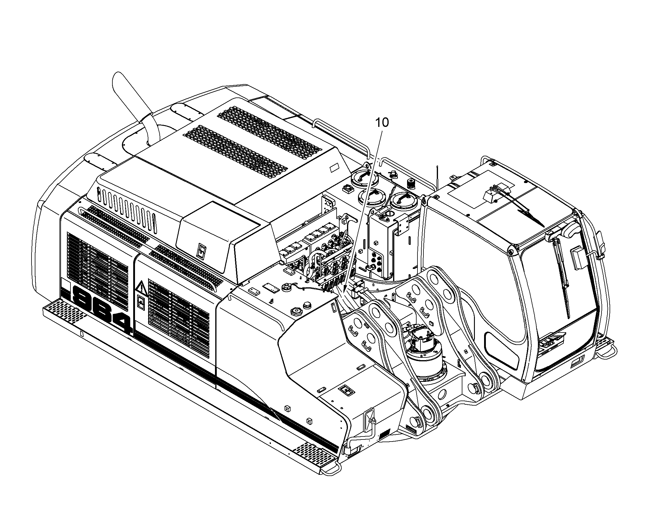 ДООБОРУД. ПРИВ. МЕХ.ПОВ. 10057663 LIEBHERR