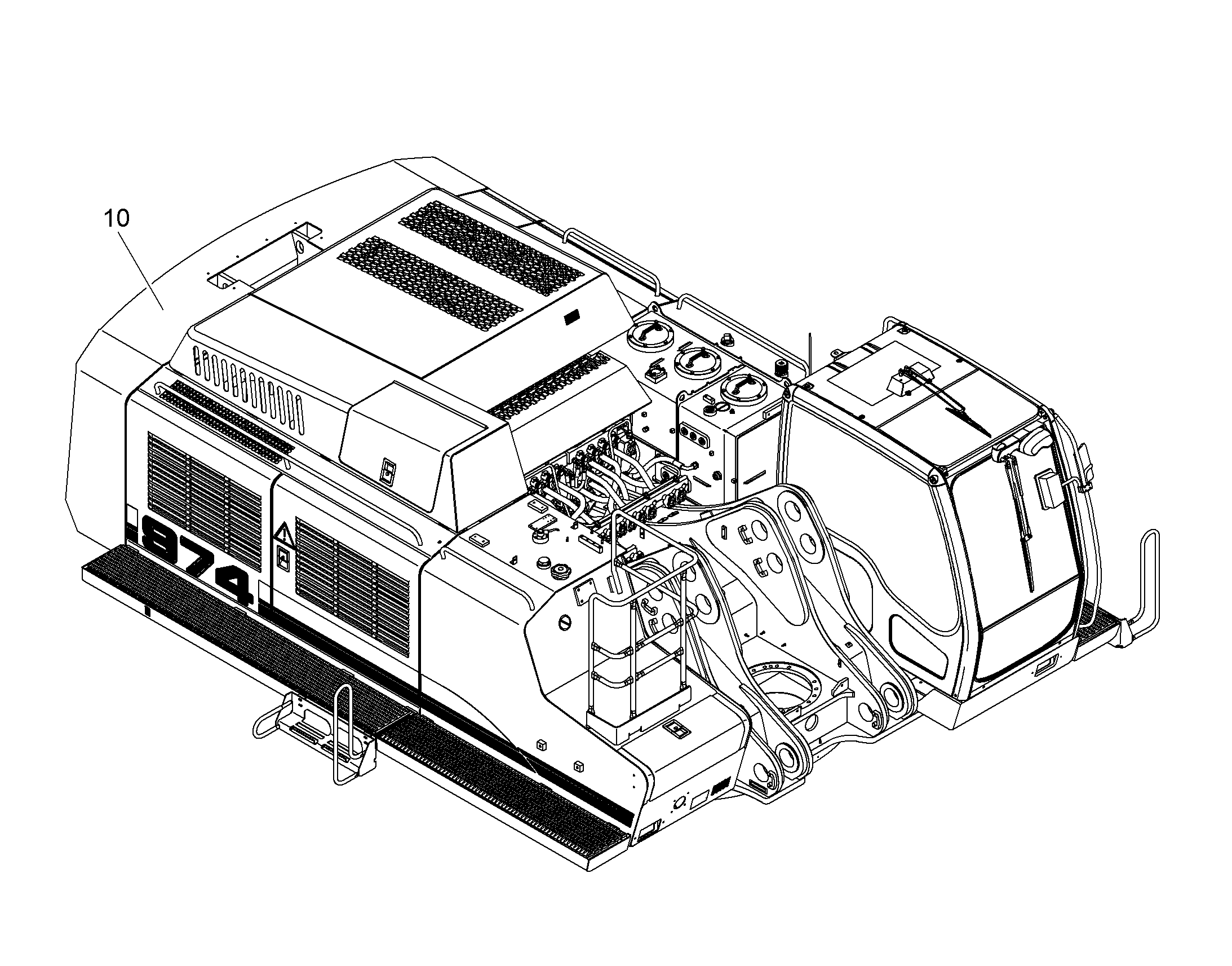 ПРОТИВОВЕС 16T 10064112 LIEBHERR