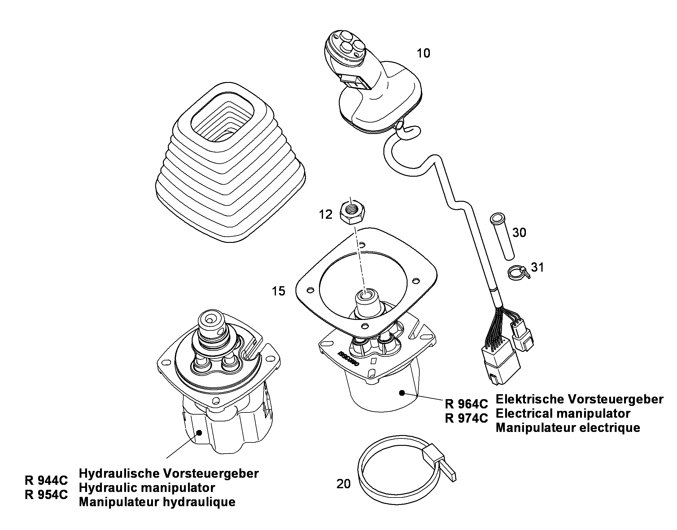 РУЧКА ПРАВАЯ 10825369 LIEBHERR